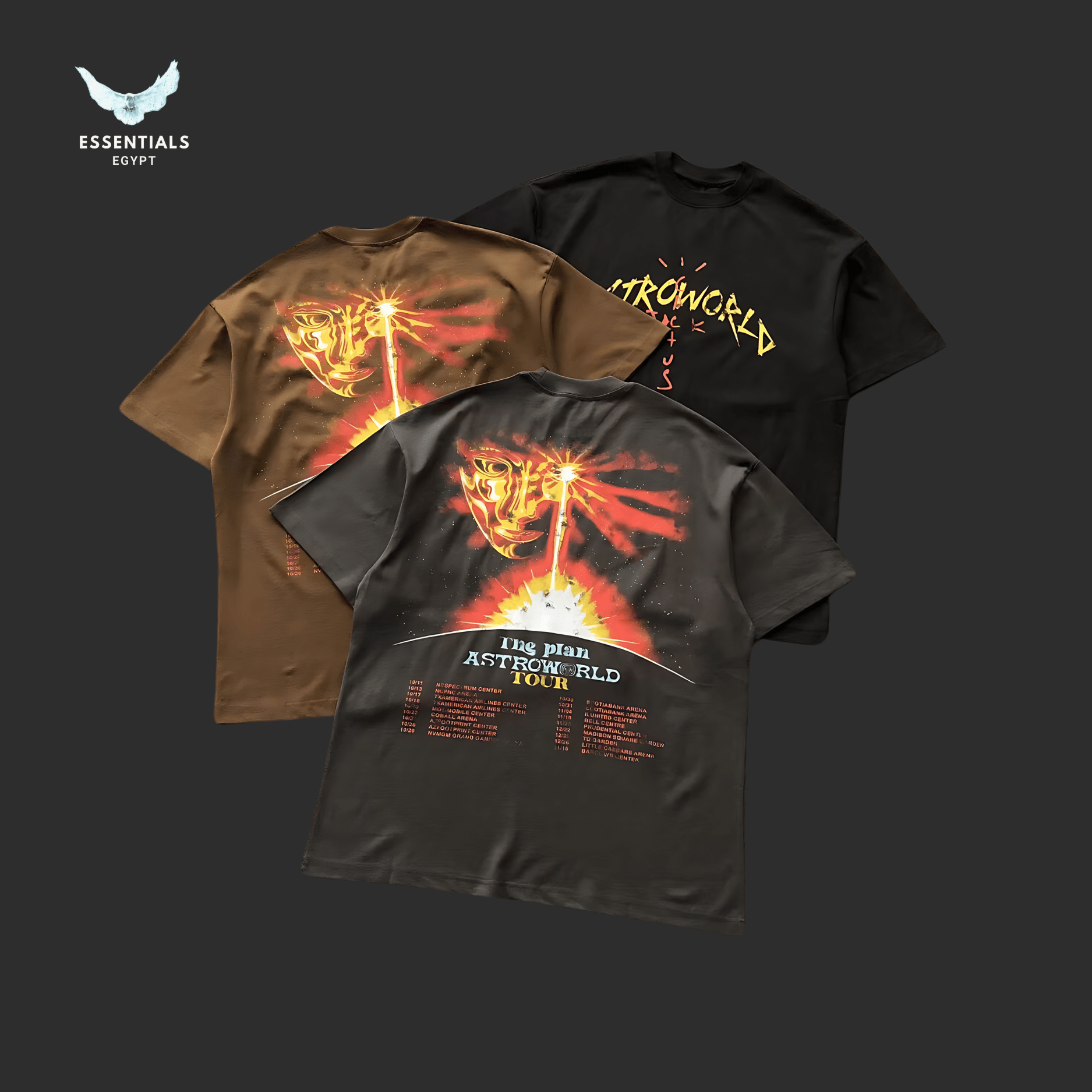 Cactus Jack T-Shirt – Graphic Series II - ESSENTIALS EGYPT