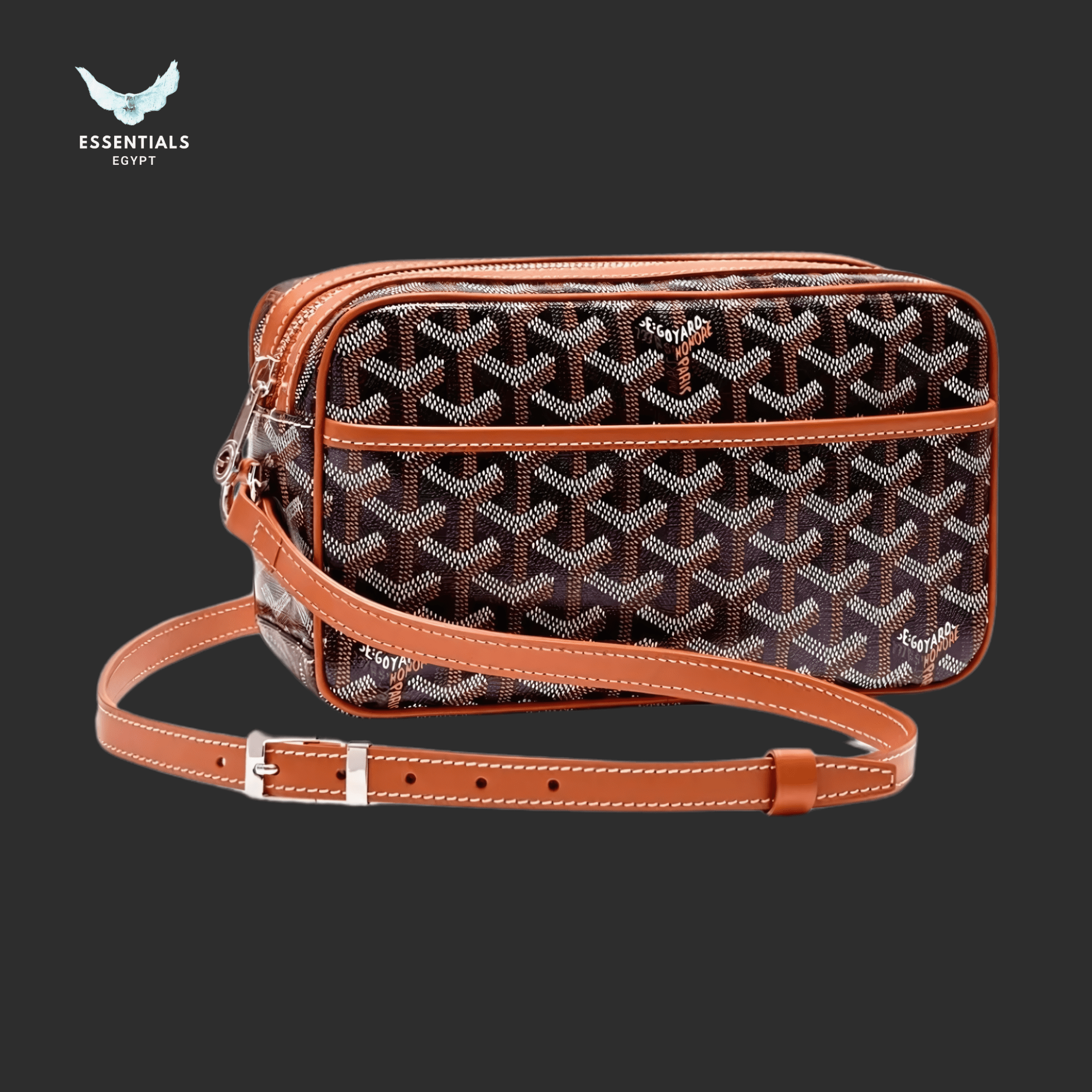 Goyard Cap Vert PM Bag – Black & Tan - ESSENTIALS EGYPT