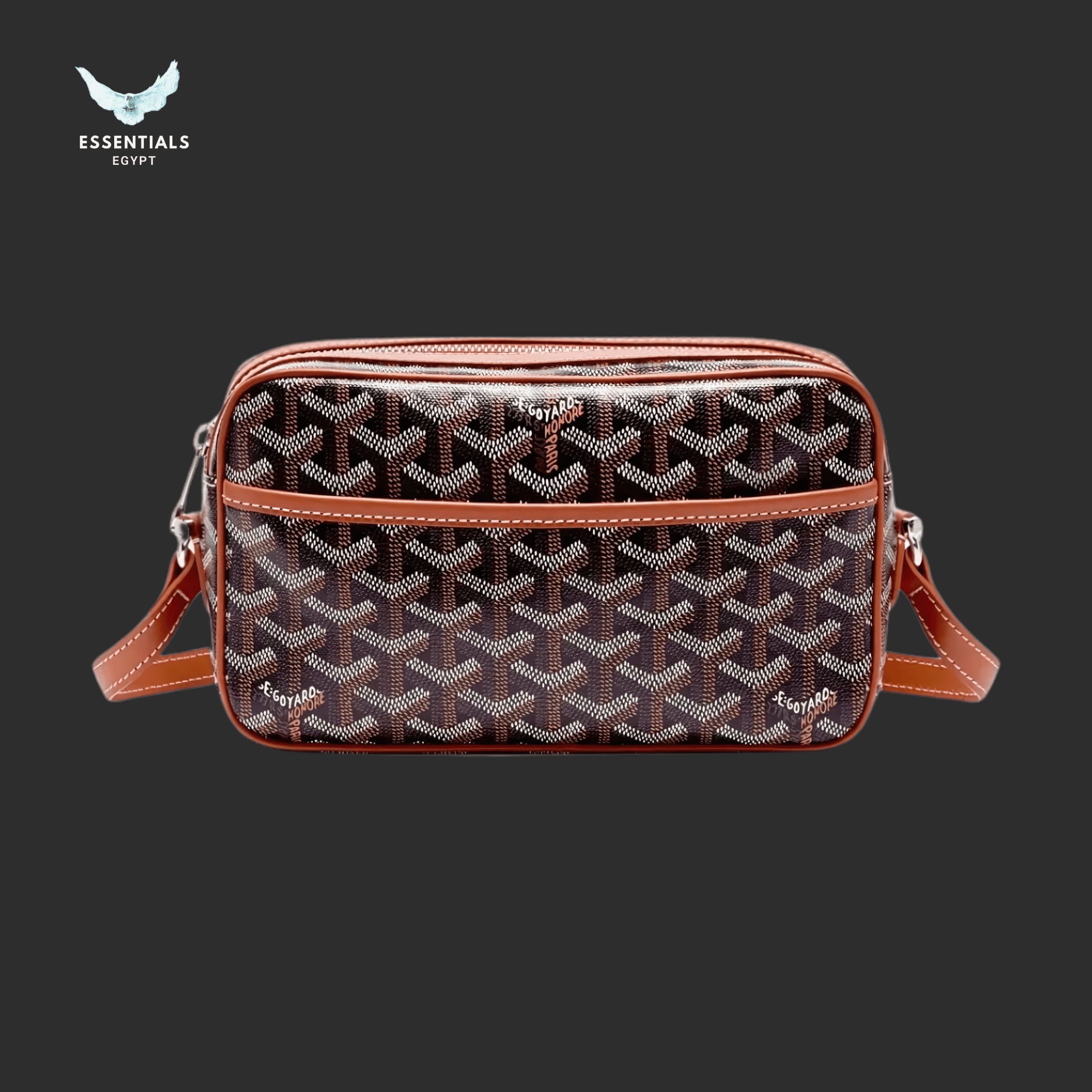 Goyard Cap Vert PM Bag – Black & Tan - ESSENTIALS EGYPT