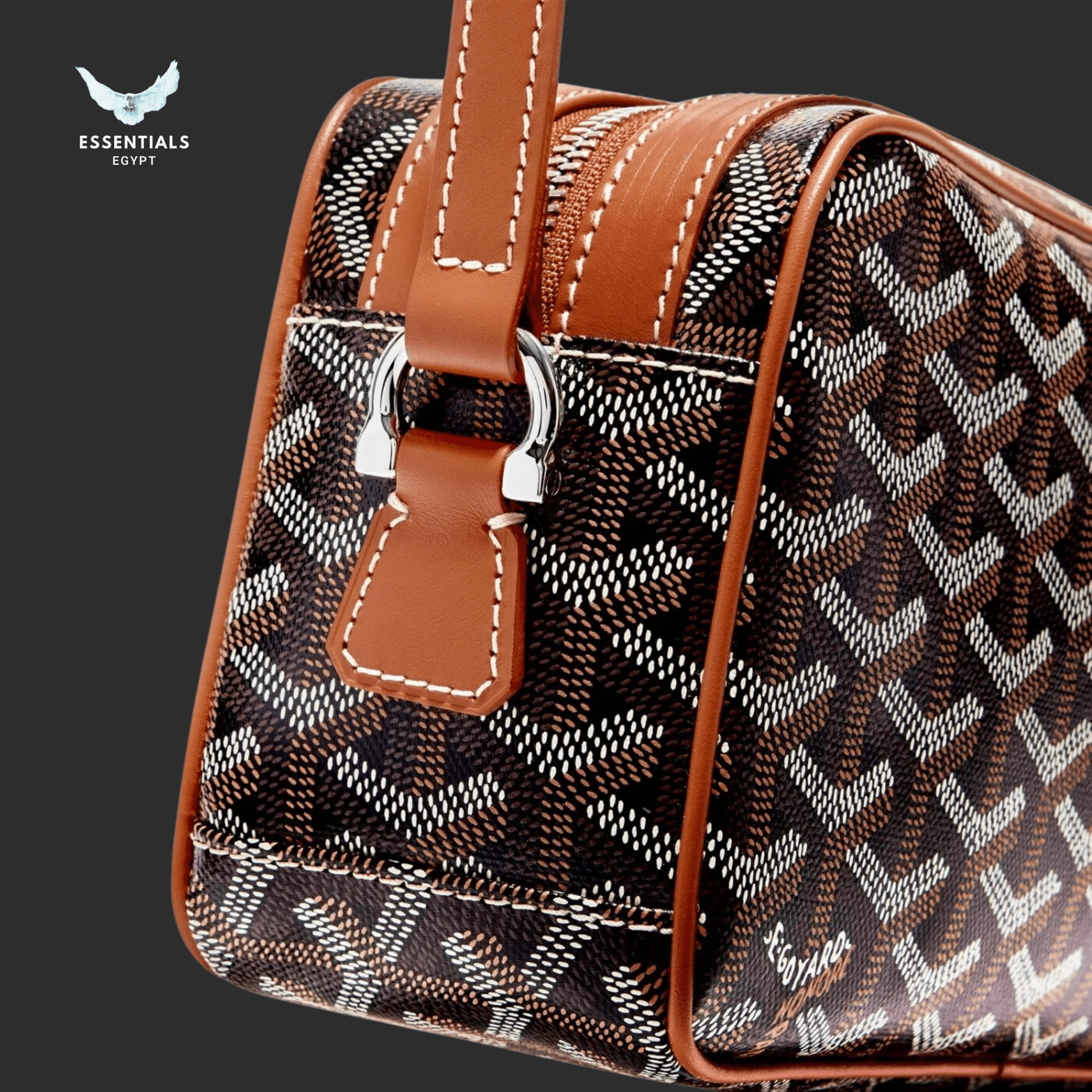 Goyard Cap Vert PM Bag – Black & Tan - ESSENTIALS EGYPT