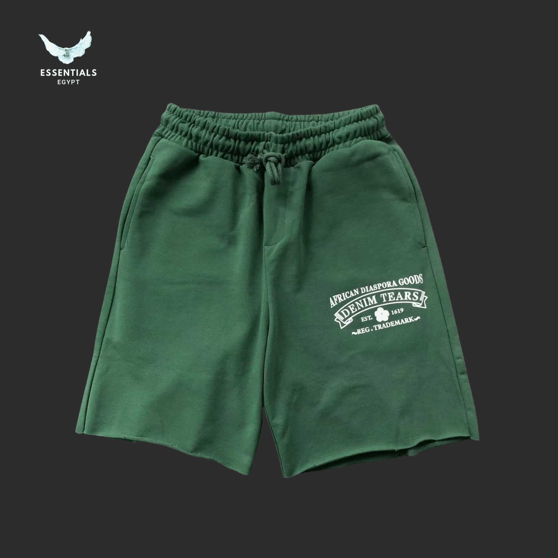 Denim Tears Shorts – Classic Logo Patch - ESSENTIALS EGYPT
