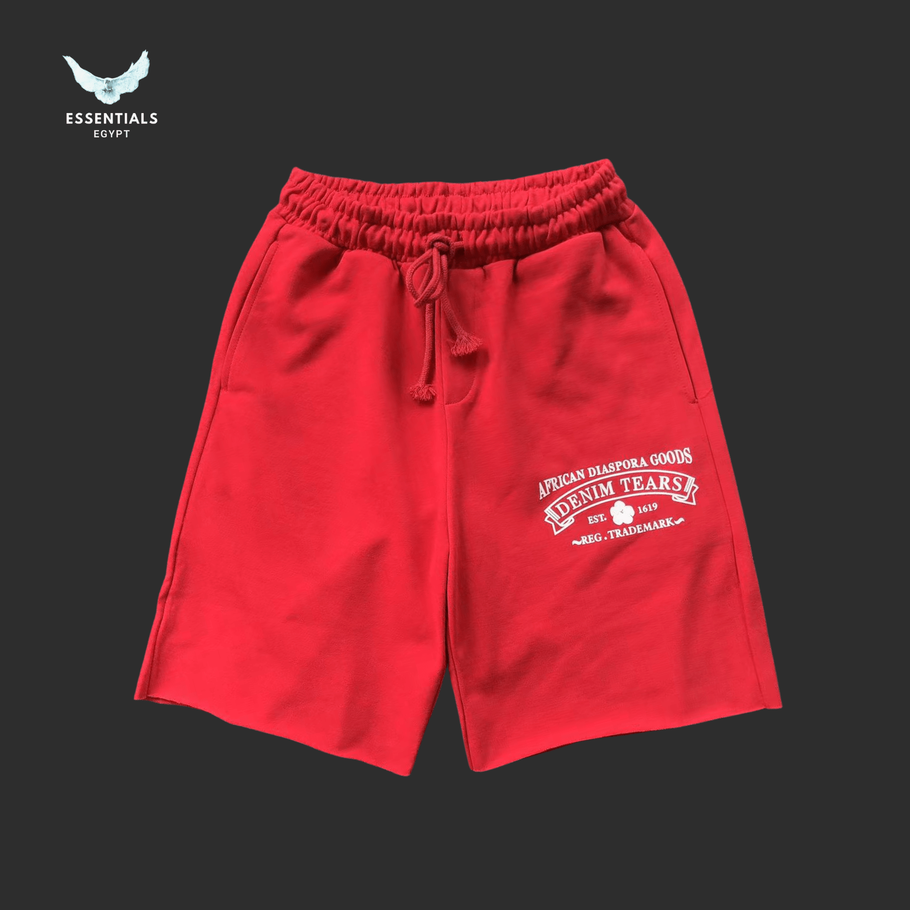 Denim Tears Shorts – Classic Logo Patch - ESSENTIALS EGYPT