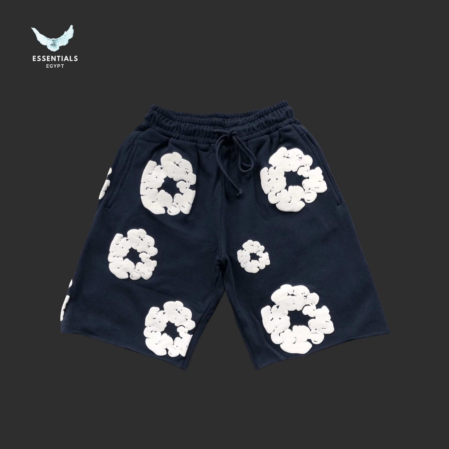 Denim Tears Shorts – Classic Logo Patch - ESSENTIALS EGYPT