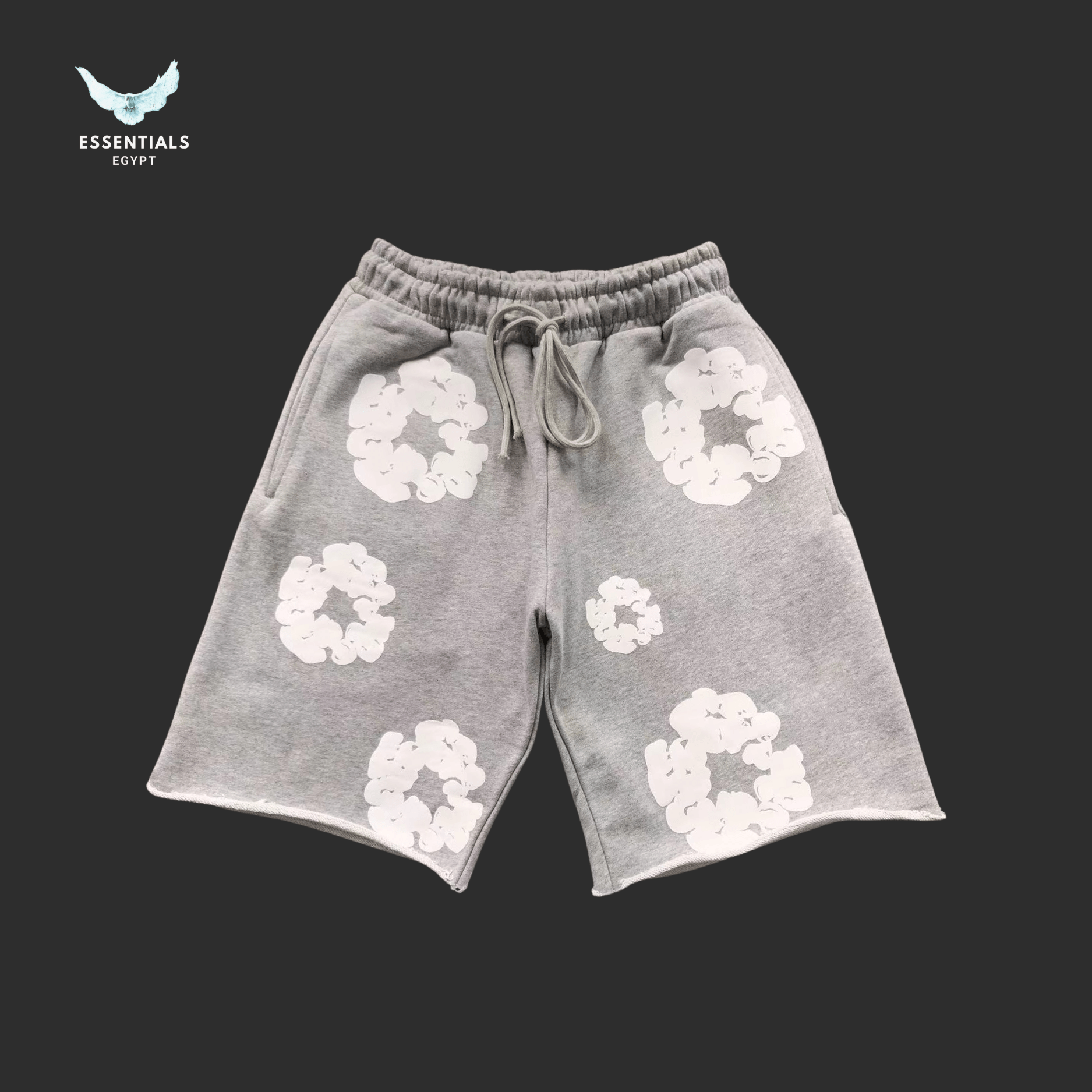 Denim Tears Shorts – Classic Logo Patch - ESSENTIALS EGYPT