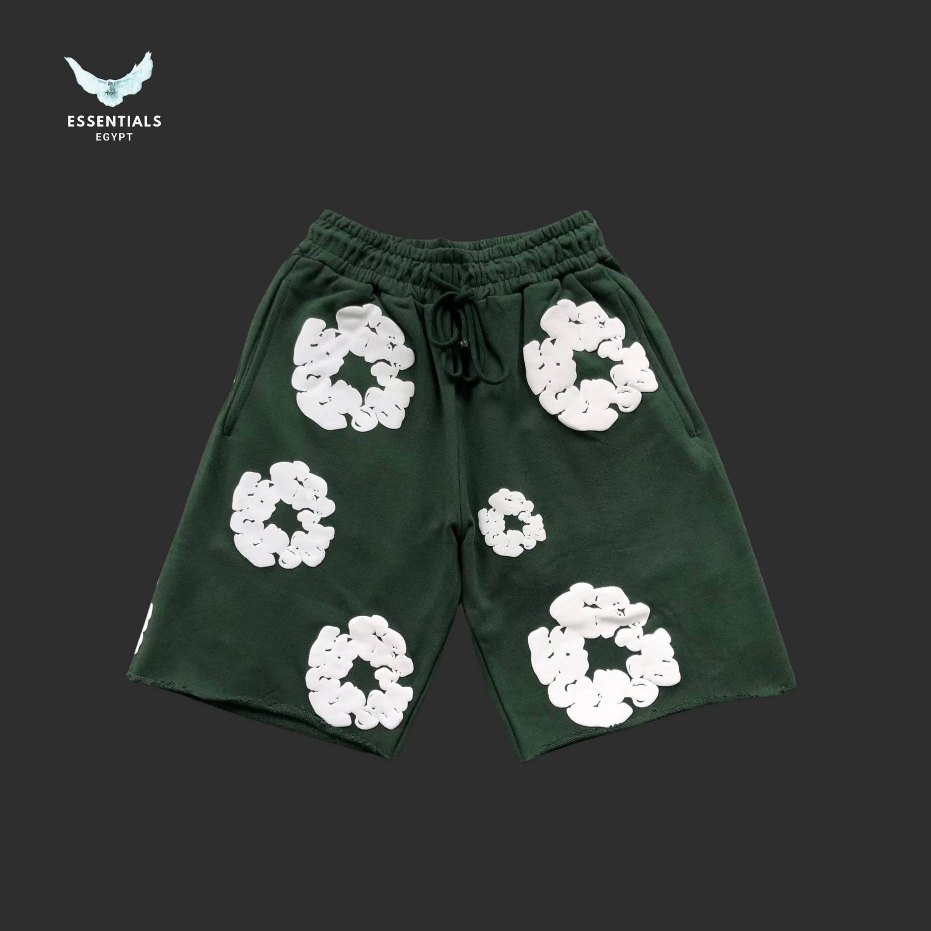 Denim Tears Shorts – Classic Logo Patch - ESSENTIALS EGYPT