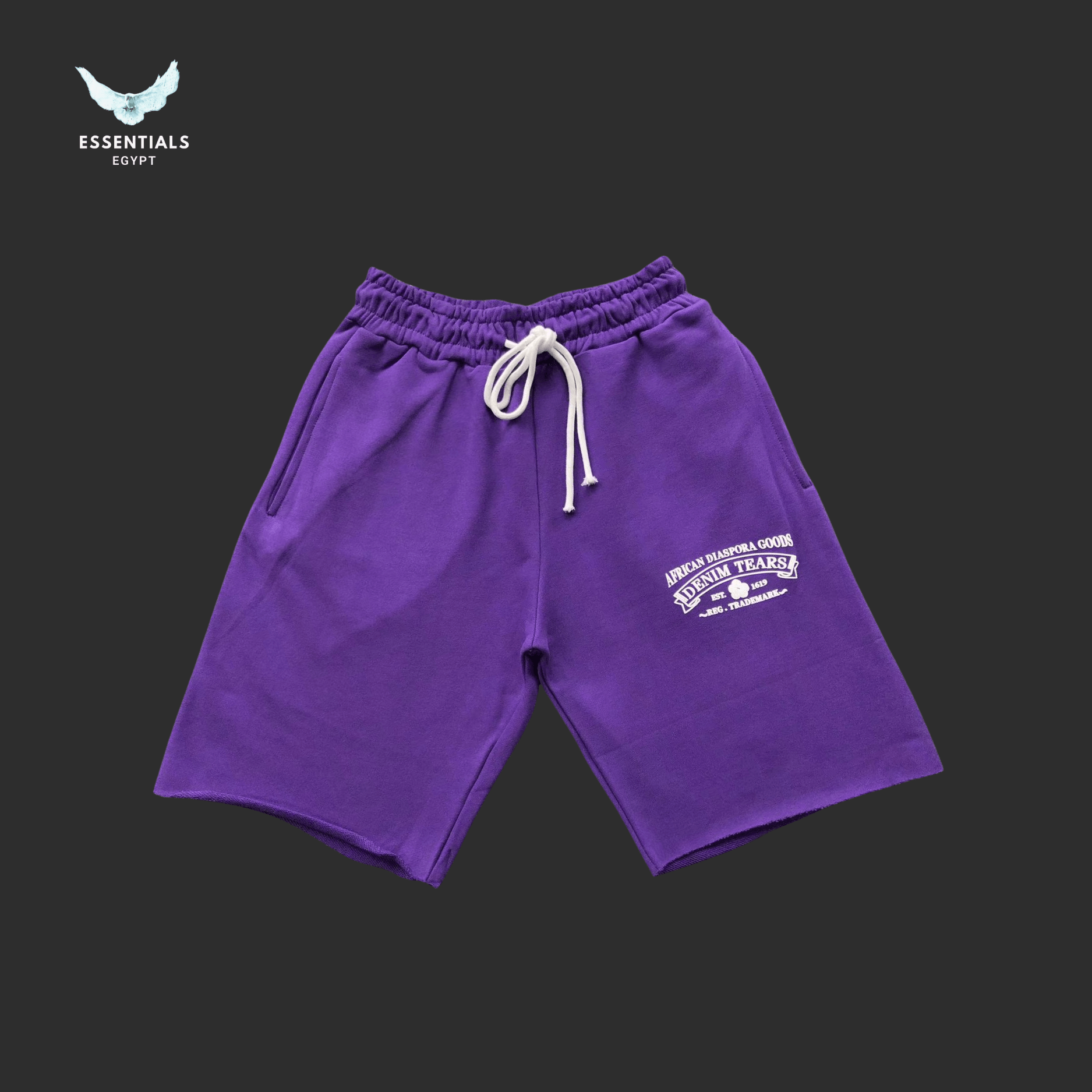 Denim Tears Shorts – Varsity Logo Multi - Color - ESSENTIALS EGYPT