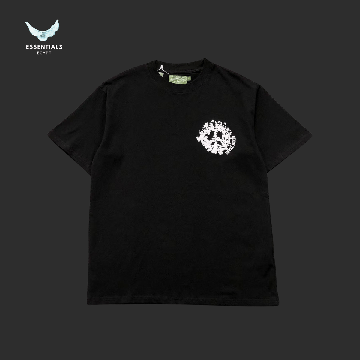 Denim Tears Cotton Wreath Chest T-Shirt Egypt | Essentials EG