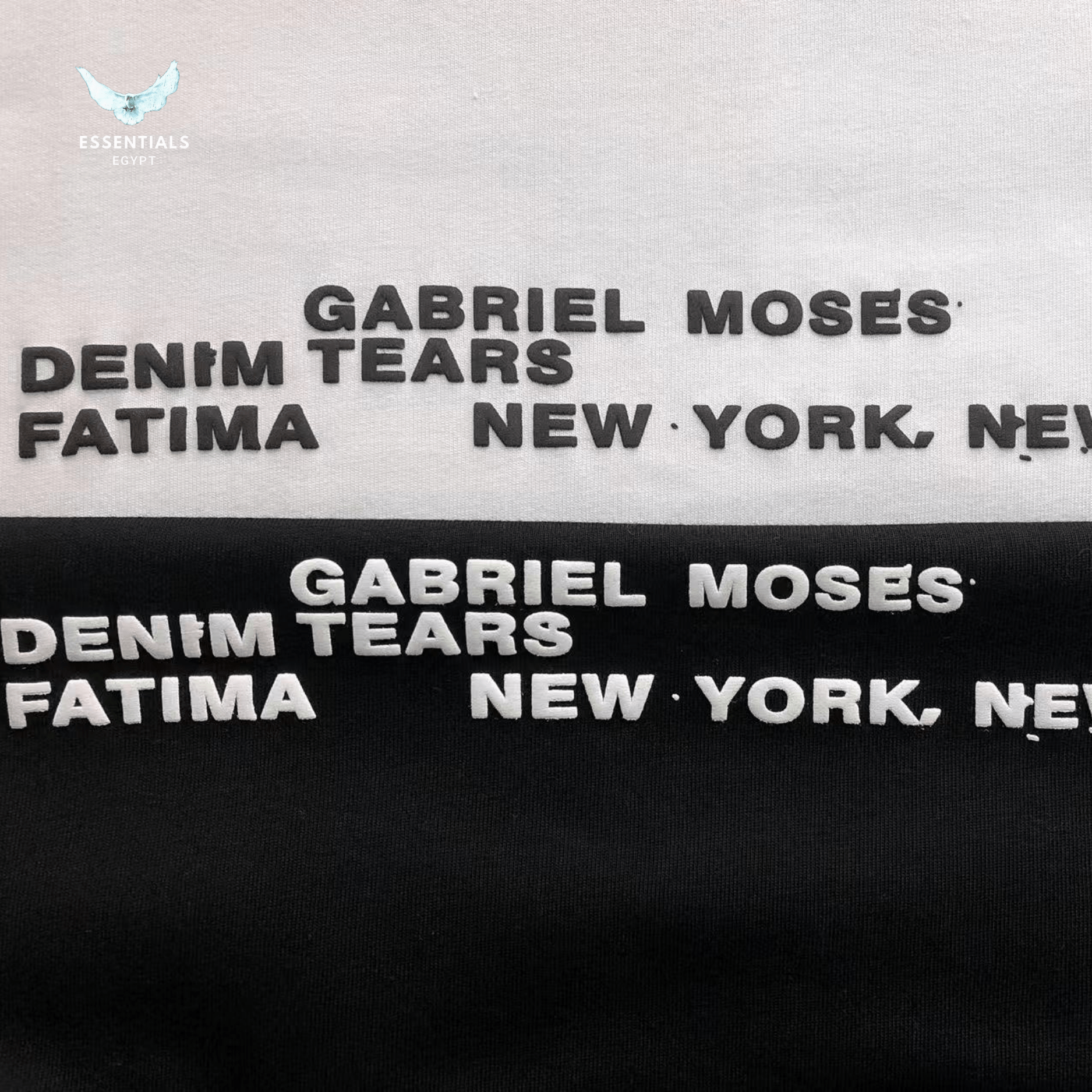 Denim Tears T-Shirt – Italian Flag America Graphic - ESSENTIALS EGYPT