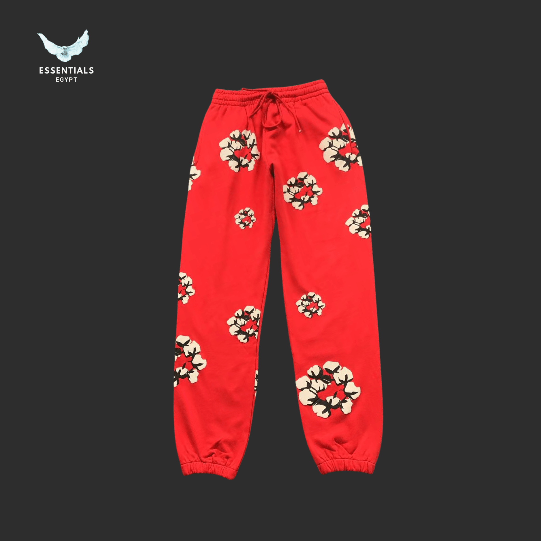 Denim Tears Trousers – Wreath Print Colors - ESSENTIALS EGYPT