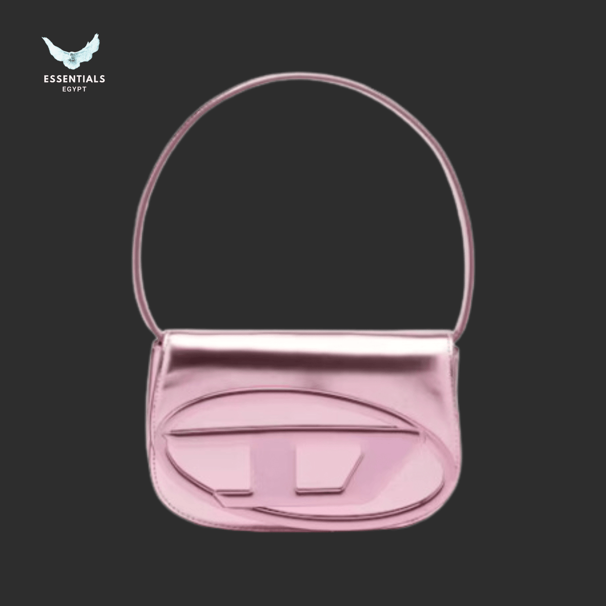 Diesel 1DR Pink Mirror Bag Egypt | Essentials EG