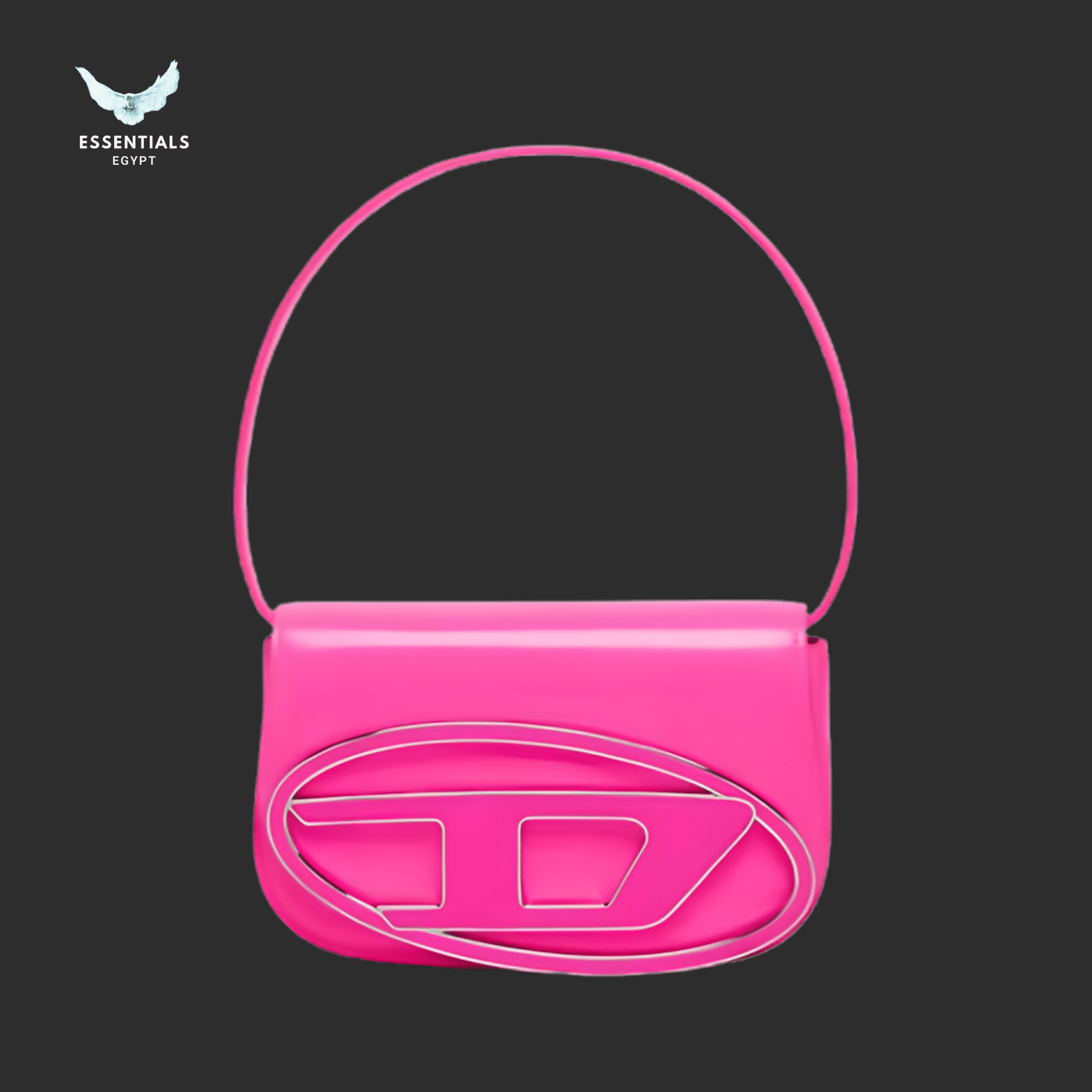 Diesel 1DR Shoulder Bag – Pink Fluo - ESSENTIALS EGYPT