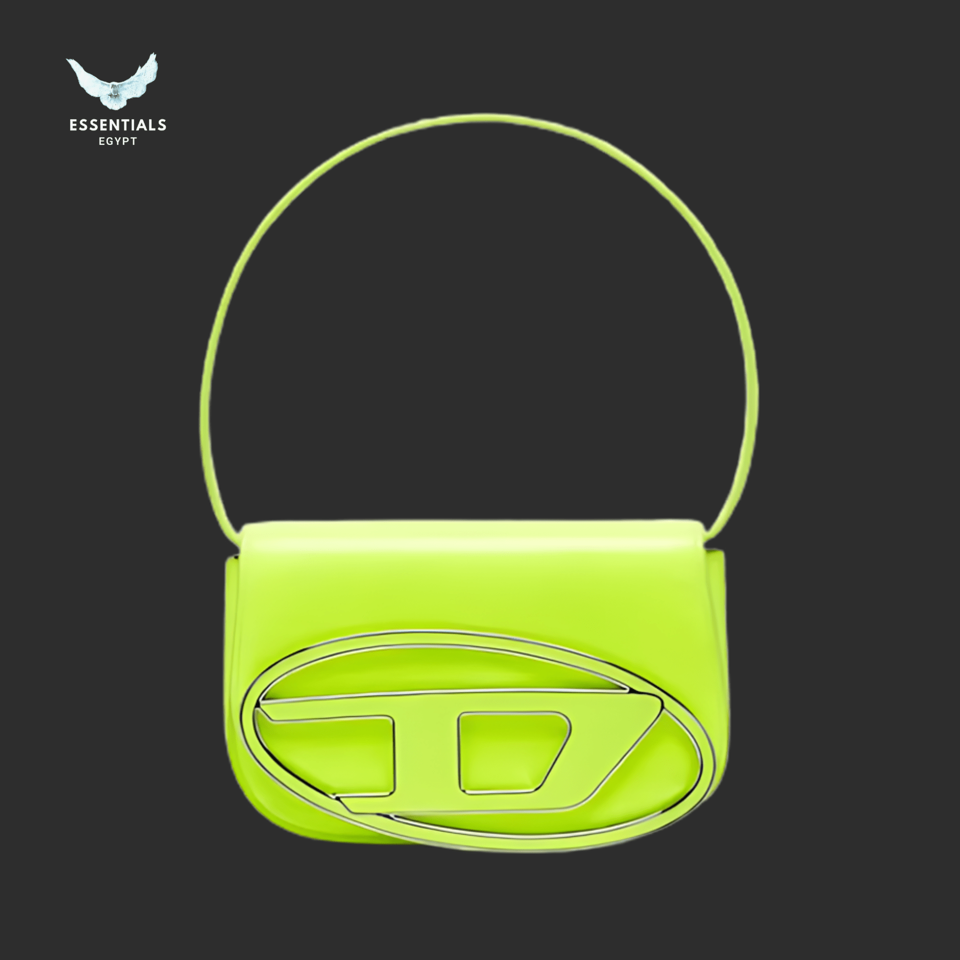 Diesel 1DR Shoulder Bag – Yellow Fluo - ESSENTIALS EGYPT