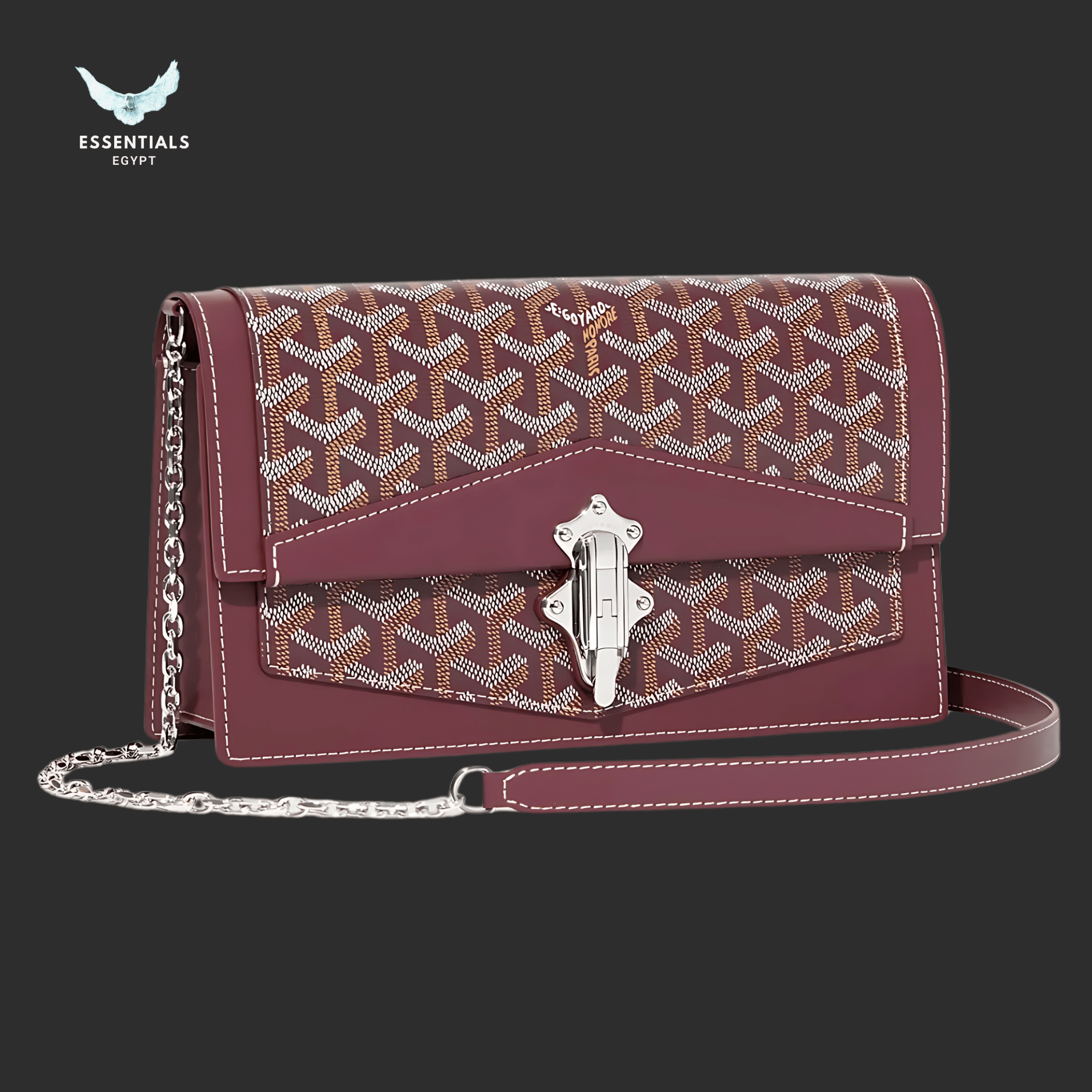 Goyard Duchesse Marie - Caroline Bag – Burgundy - ESSENTIALS EGYPT