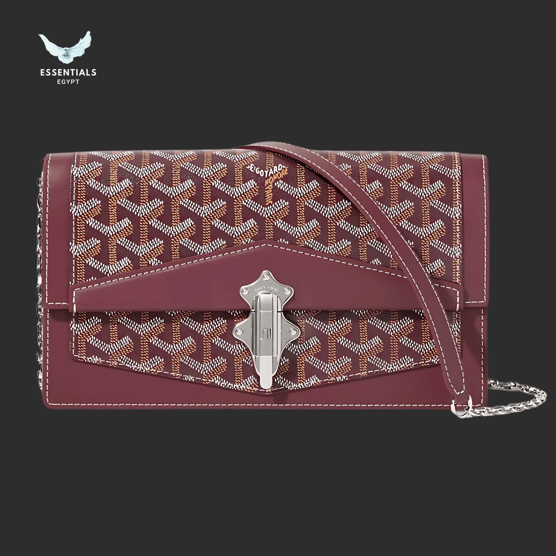 Goyard Duchesse Marie - Caroline Bag – Burgundy - ESSENTIALS EGYPT