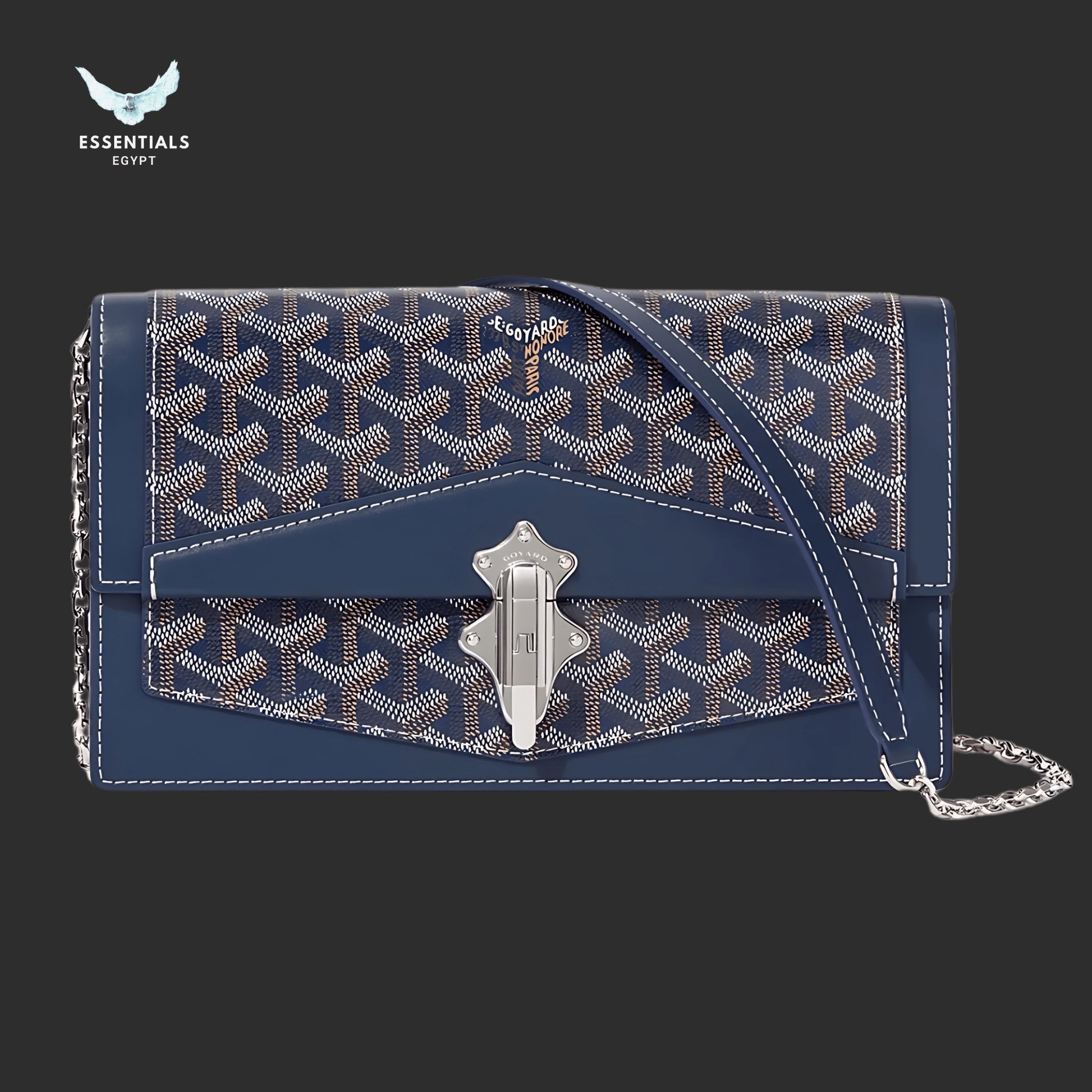 Goyard Duchesse Marie - Caroline Bag – Navy Blue - ESSENTIALS EGYPT