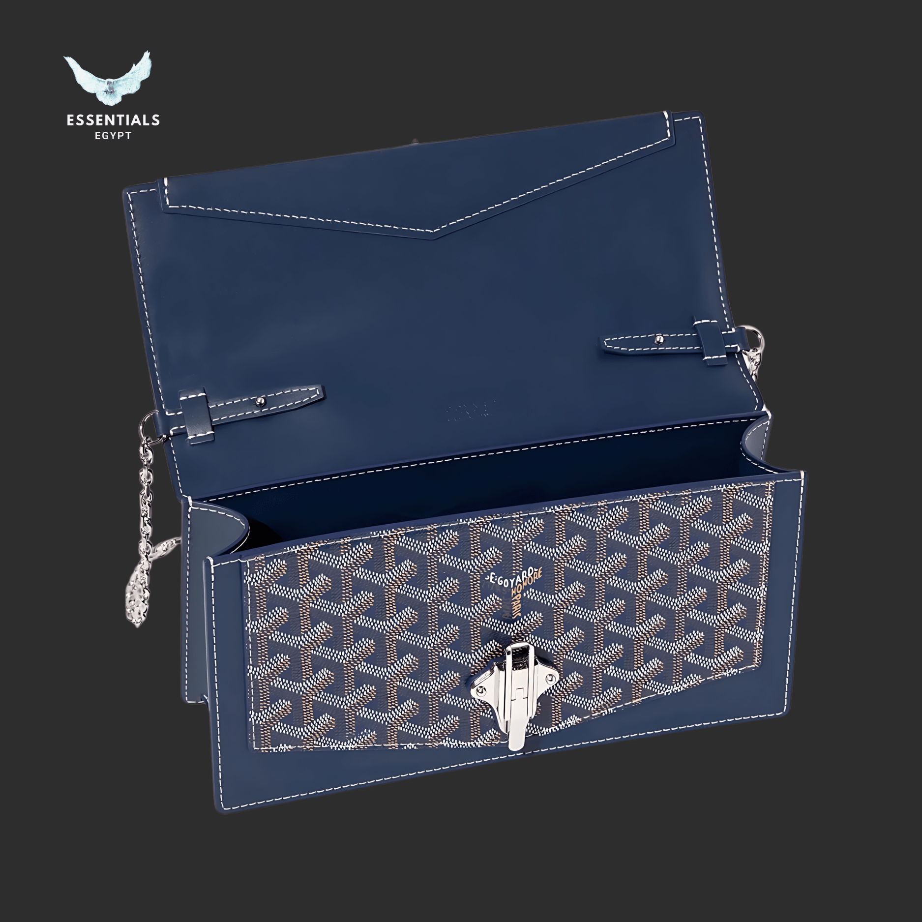 Goyard Duchesse Marie - Caroline Bag – Navy Blue - ESSENTIALS EGYPT