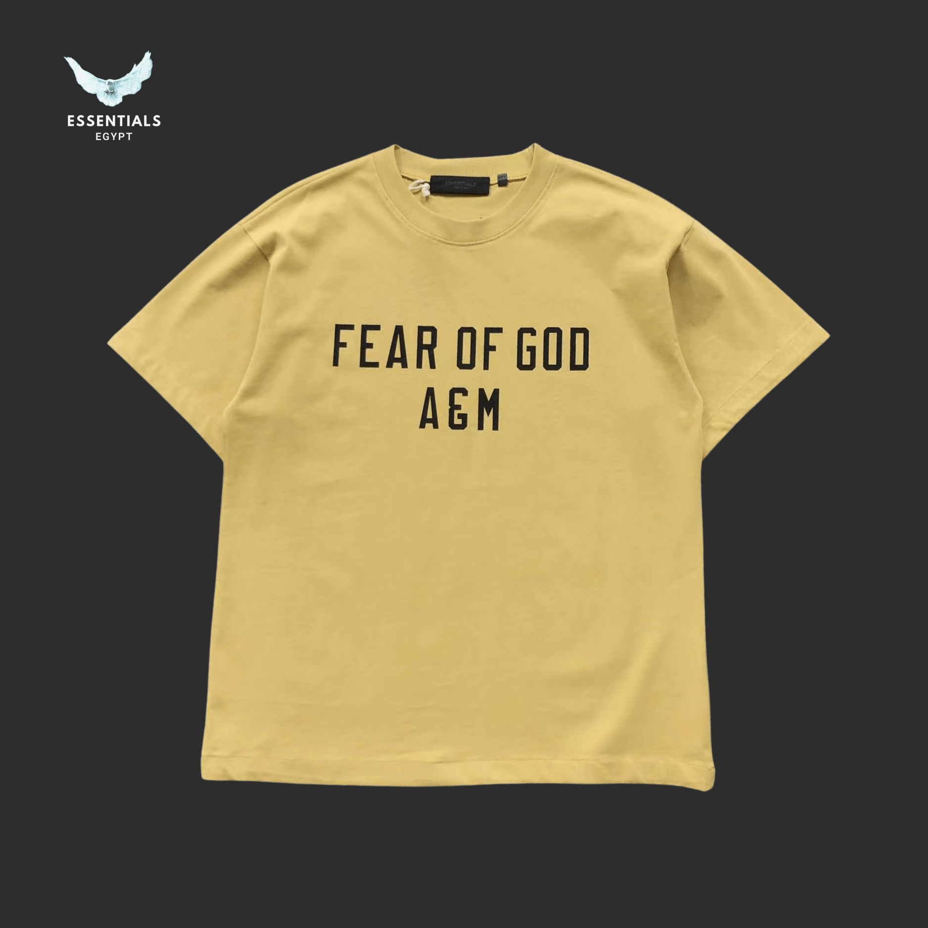 Essentials T-Shirt – AGM Logo Edition - ESSENTIALS EGYPT