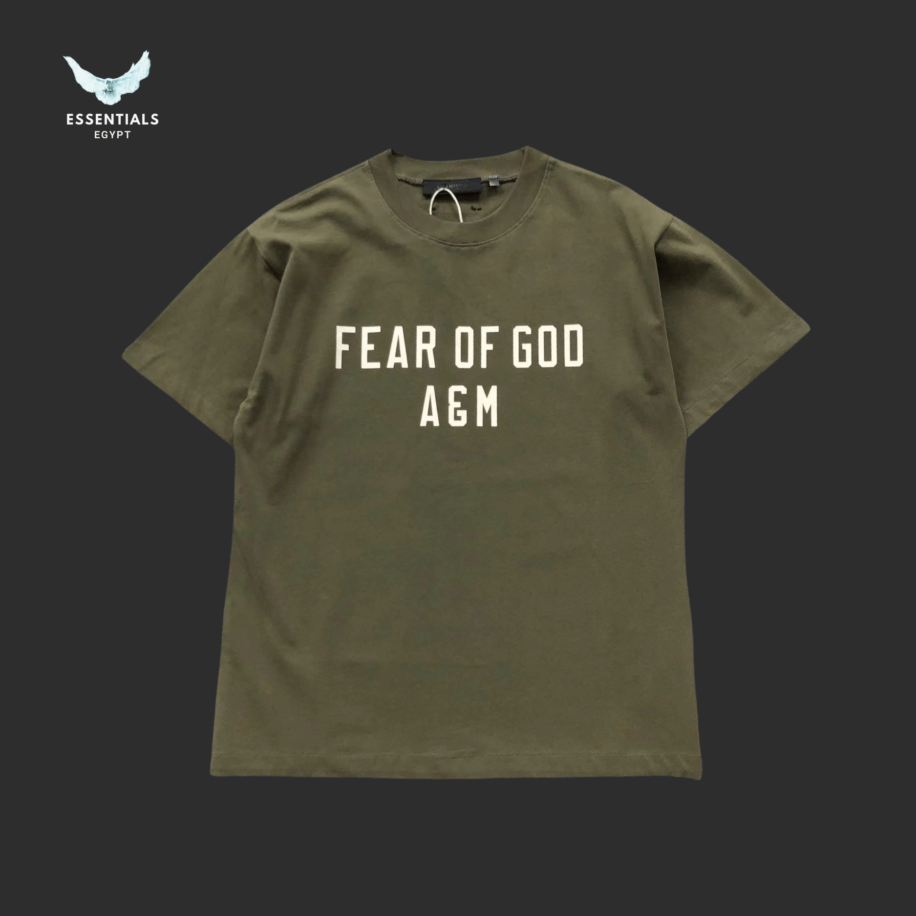 Essentials T-Shirt – AGM Logo Edition - ESSENTIALS EGYPT