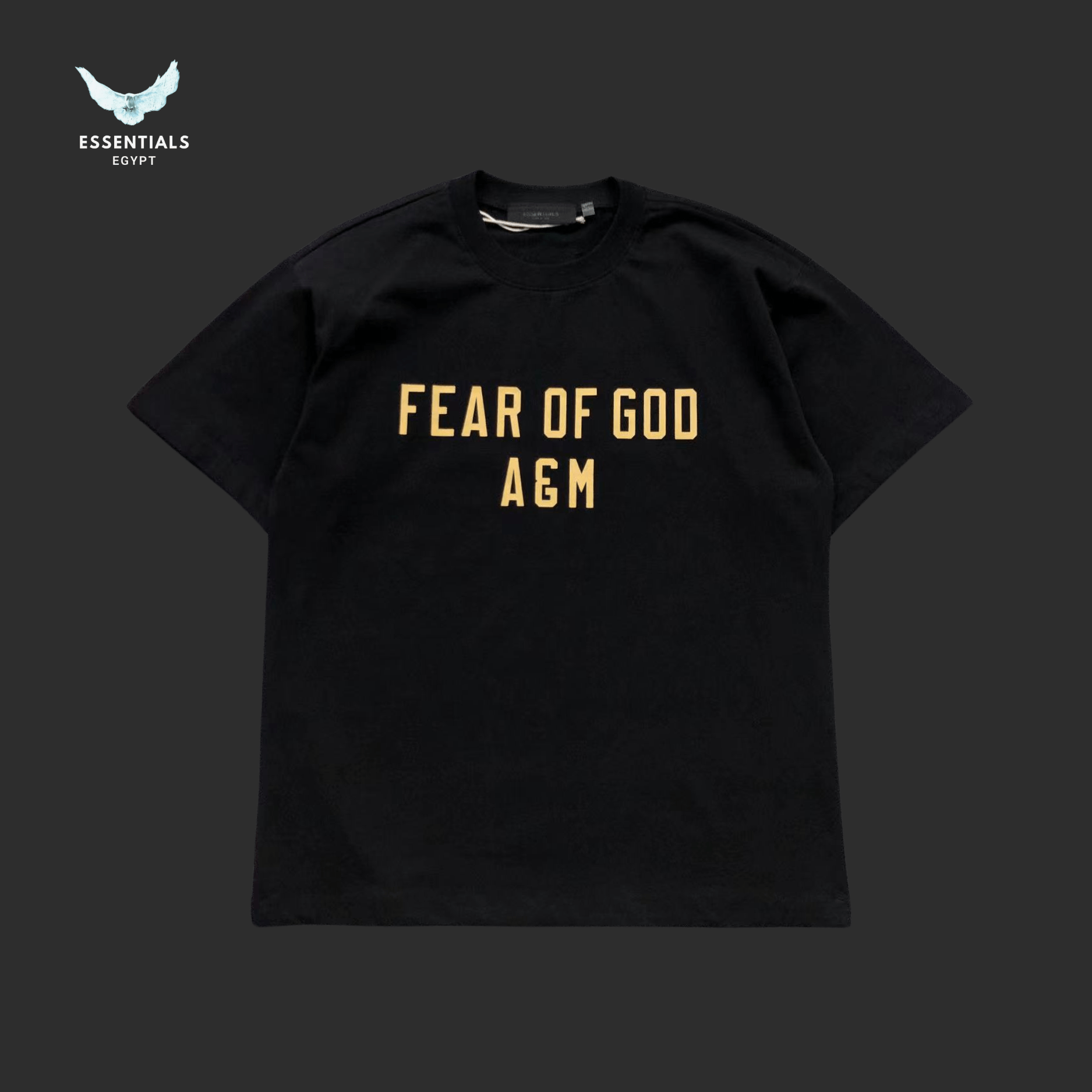 Essentials T-Shirt – AGM Logo Edition - ESSENTIALS EGYPT