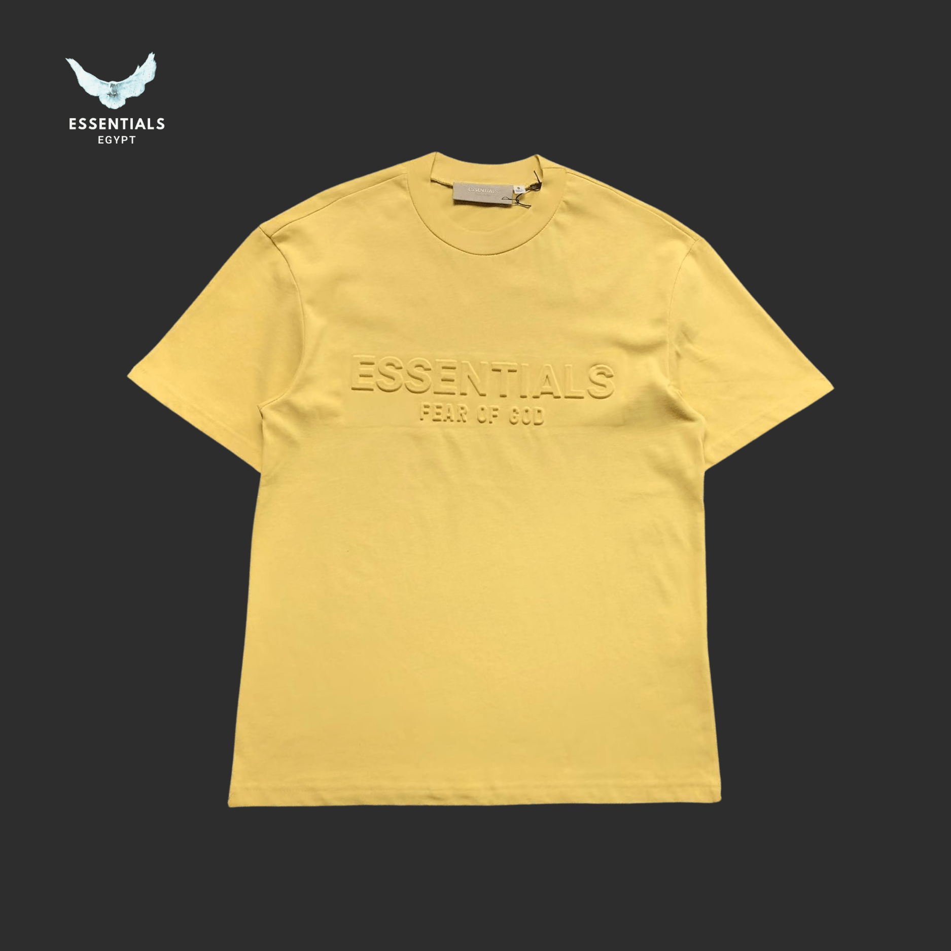 Essentials T-Shirt – Color Fade Logo - ESSENTIALS EGYPT