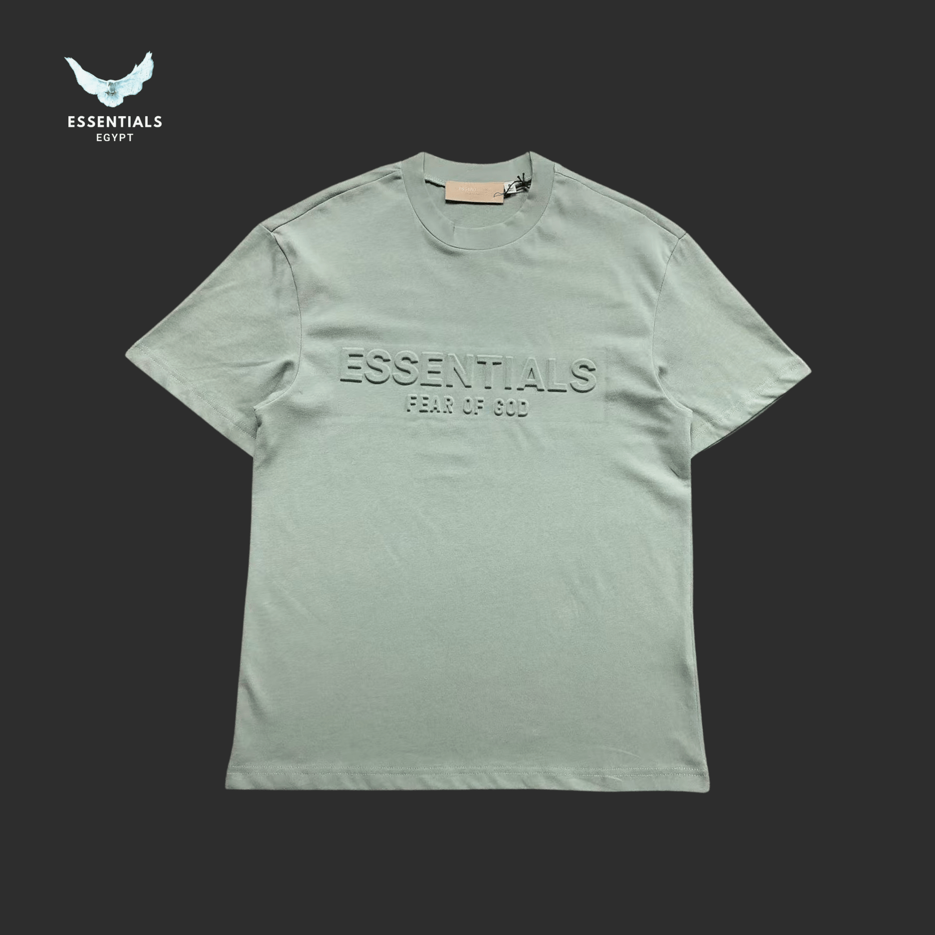 Essentials T-Shirt – Color Fade Logo - ESSENTIALS EGYPT