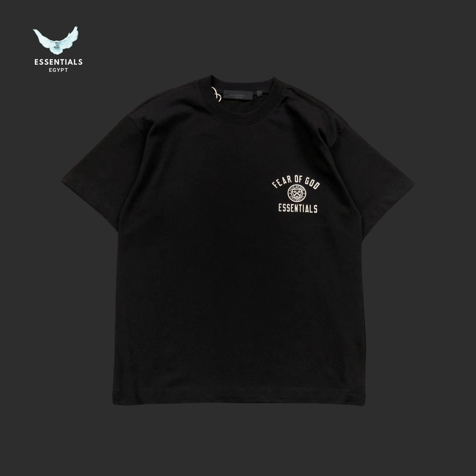 Essentials T-Shirt – Crest Logo Series - ESSENTIALS EGYPT