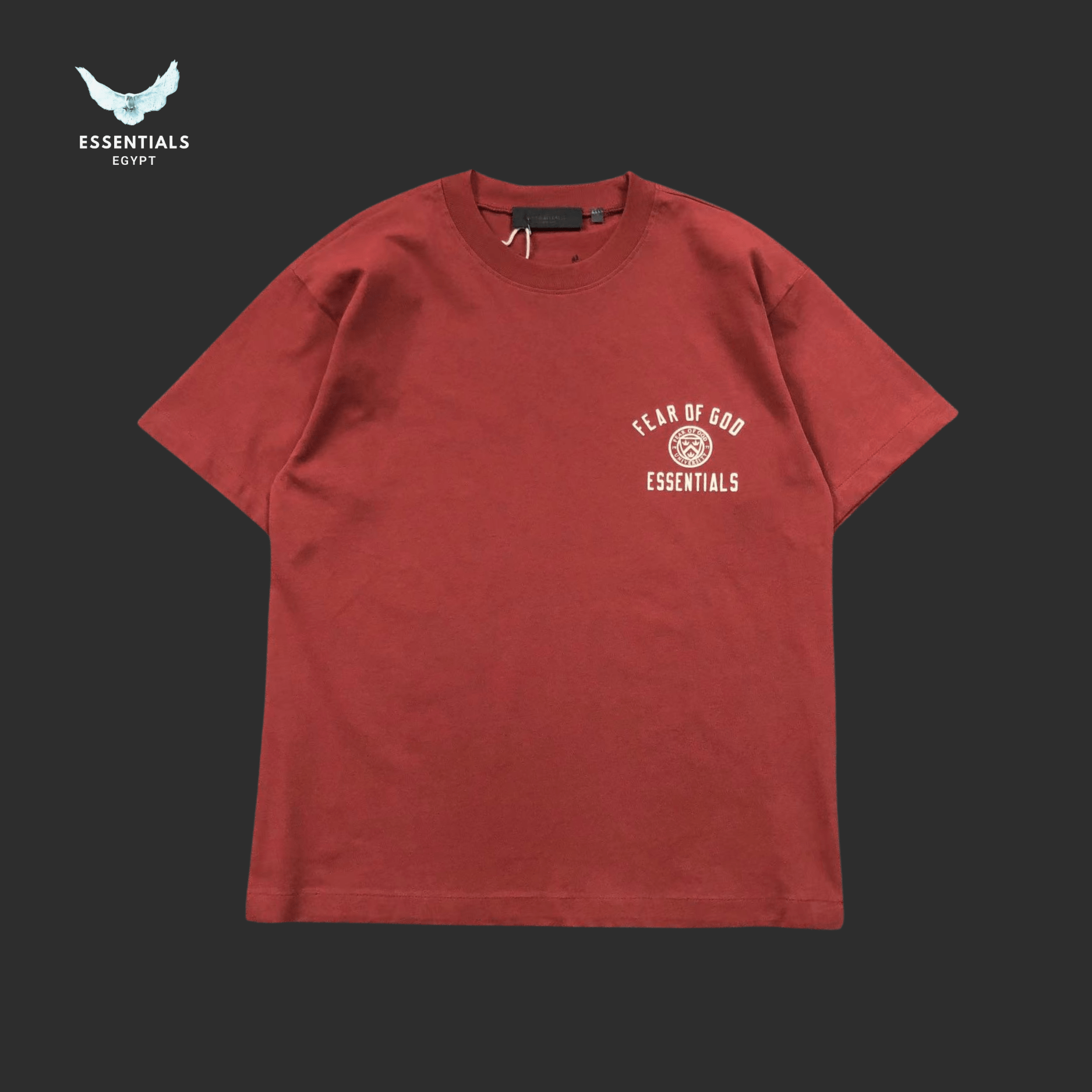 Essentials T-Shirt – Crest Logo Series - ESSENTIALS EGYPT