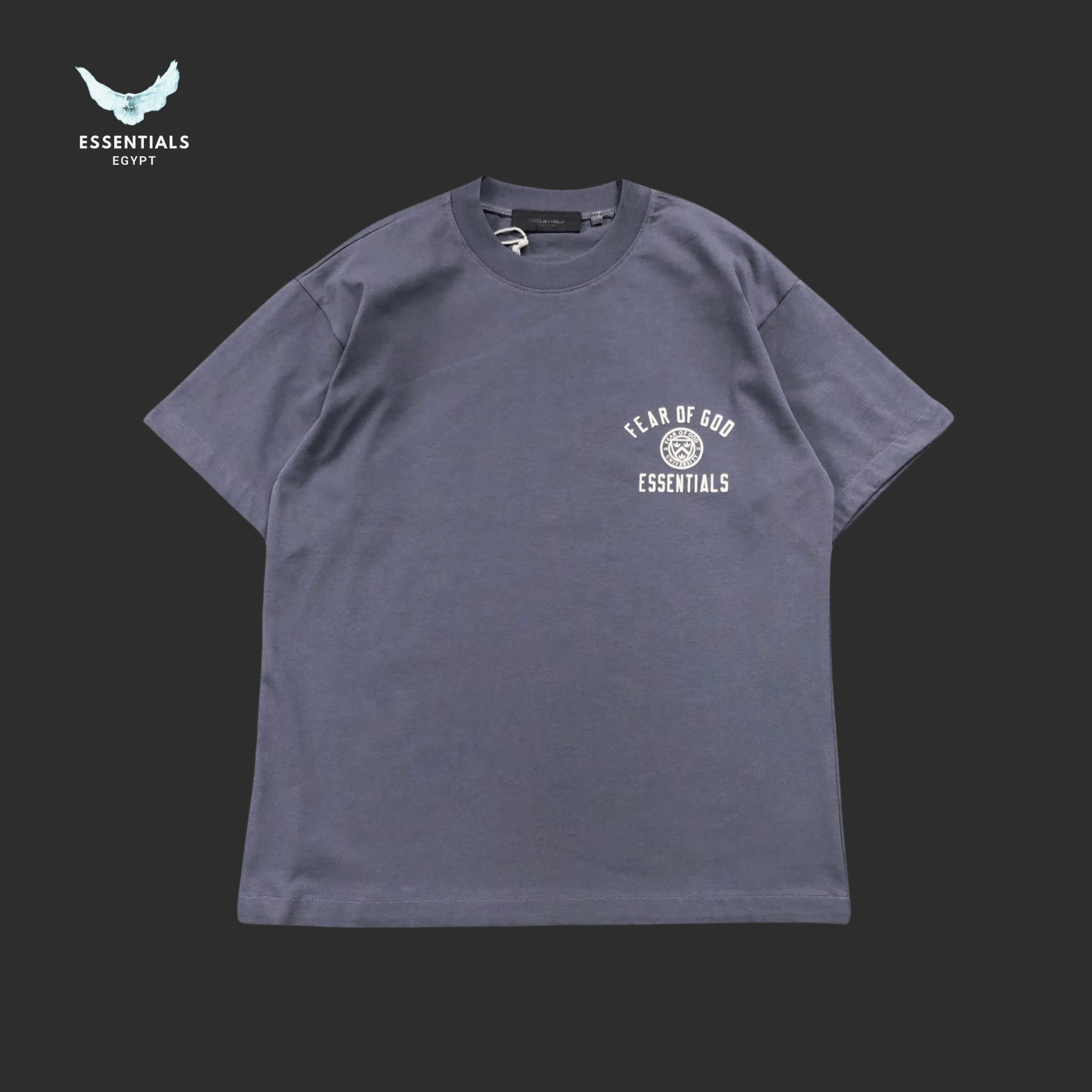 Essentials T-Shirt – Crest Logo Series - ESSENTIALS EGYPT