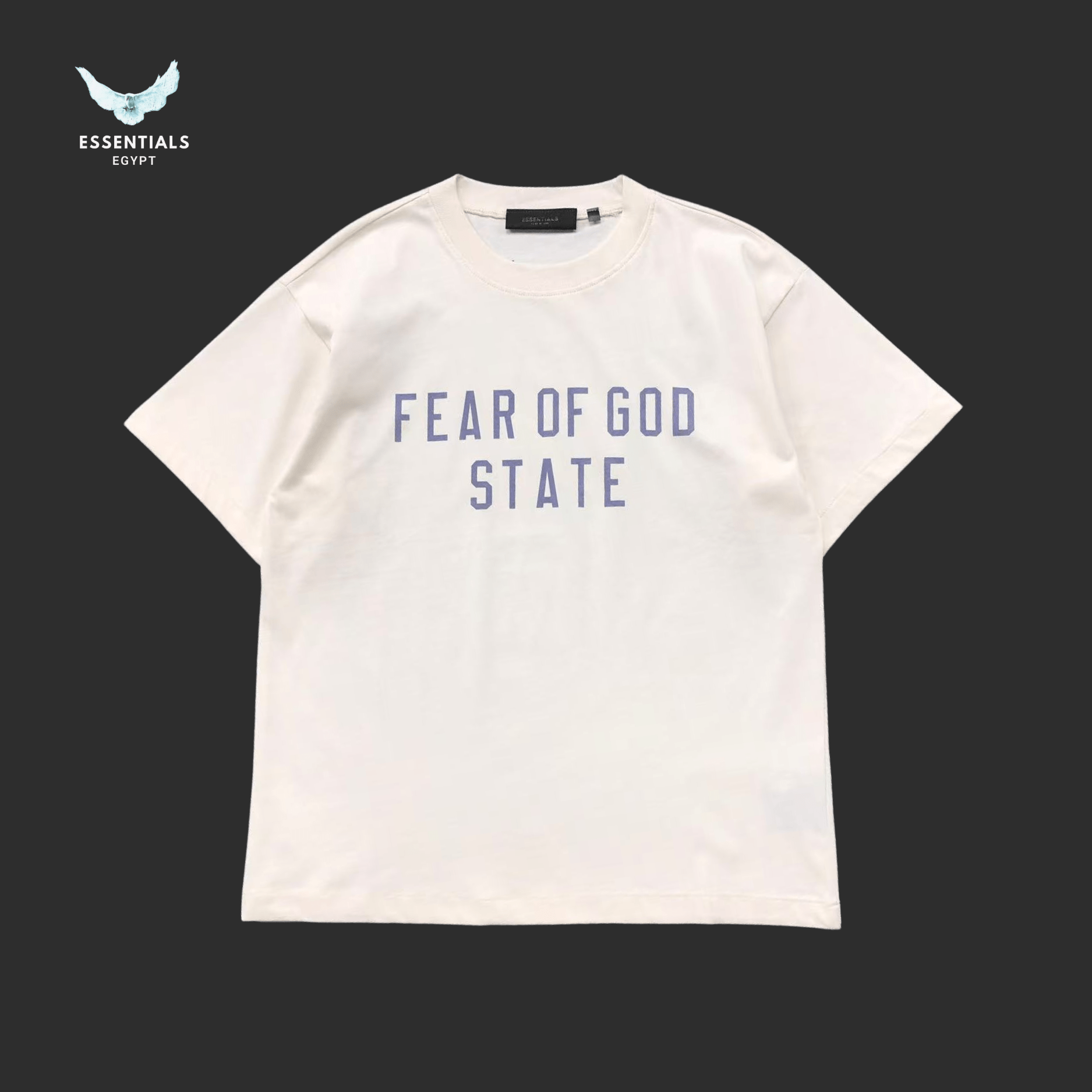 Essentials Fear of God T-Shirt – STATE Logo Pack - ESSENTIALS EGYPT