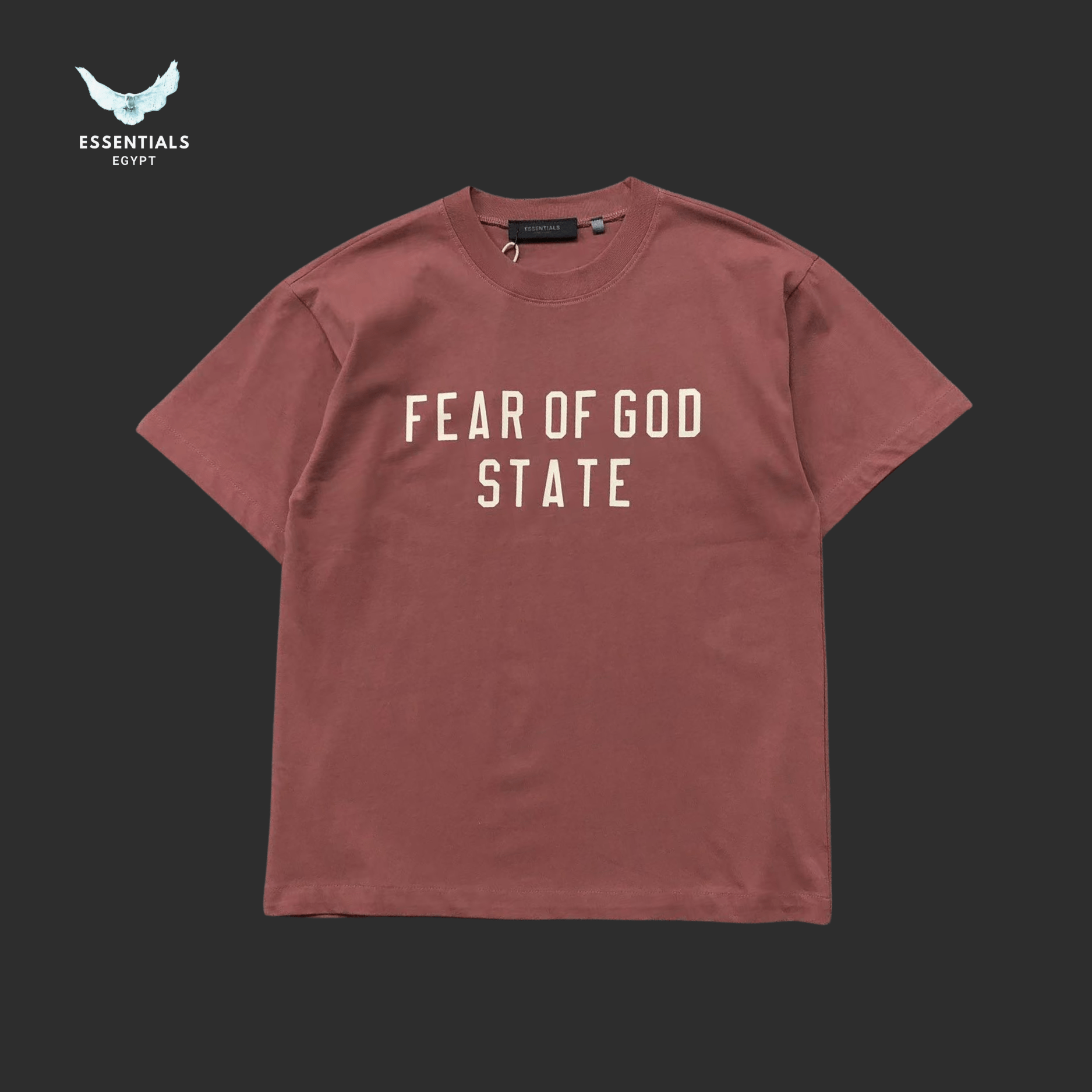 Essentials Fear of God T-Shirt – STATE Logo Pack - ESSENTIALS EGYPT