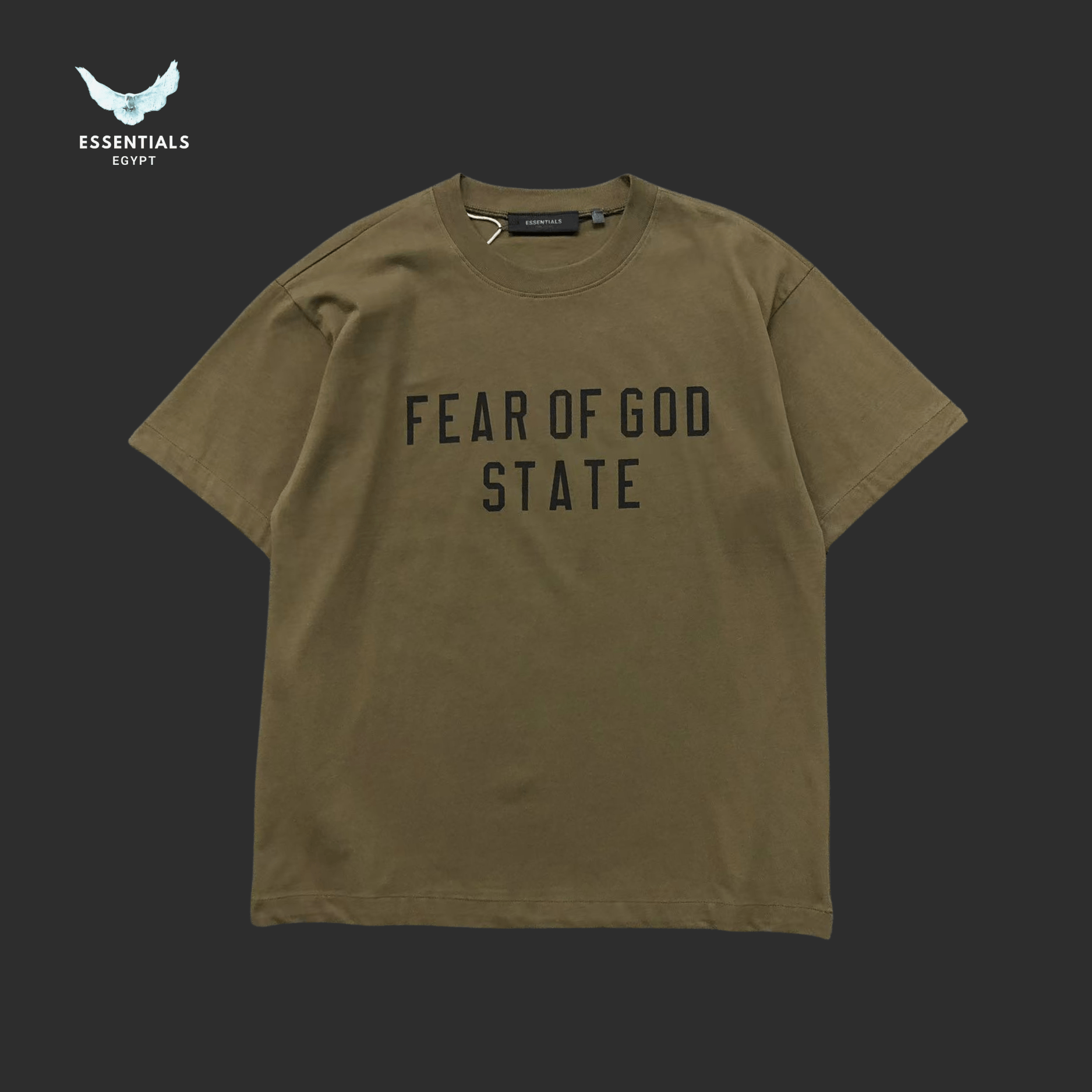 Essentials Fear of God T-Shirt – STATE Logo Pack - ESSENTIALS EGYPT