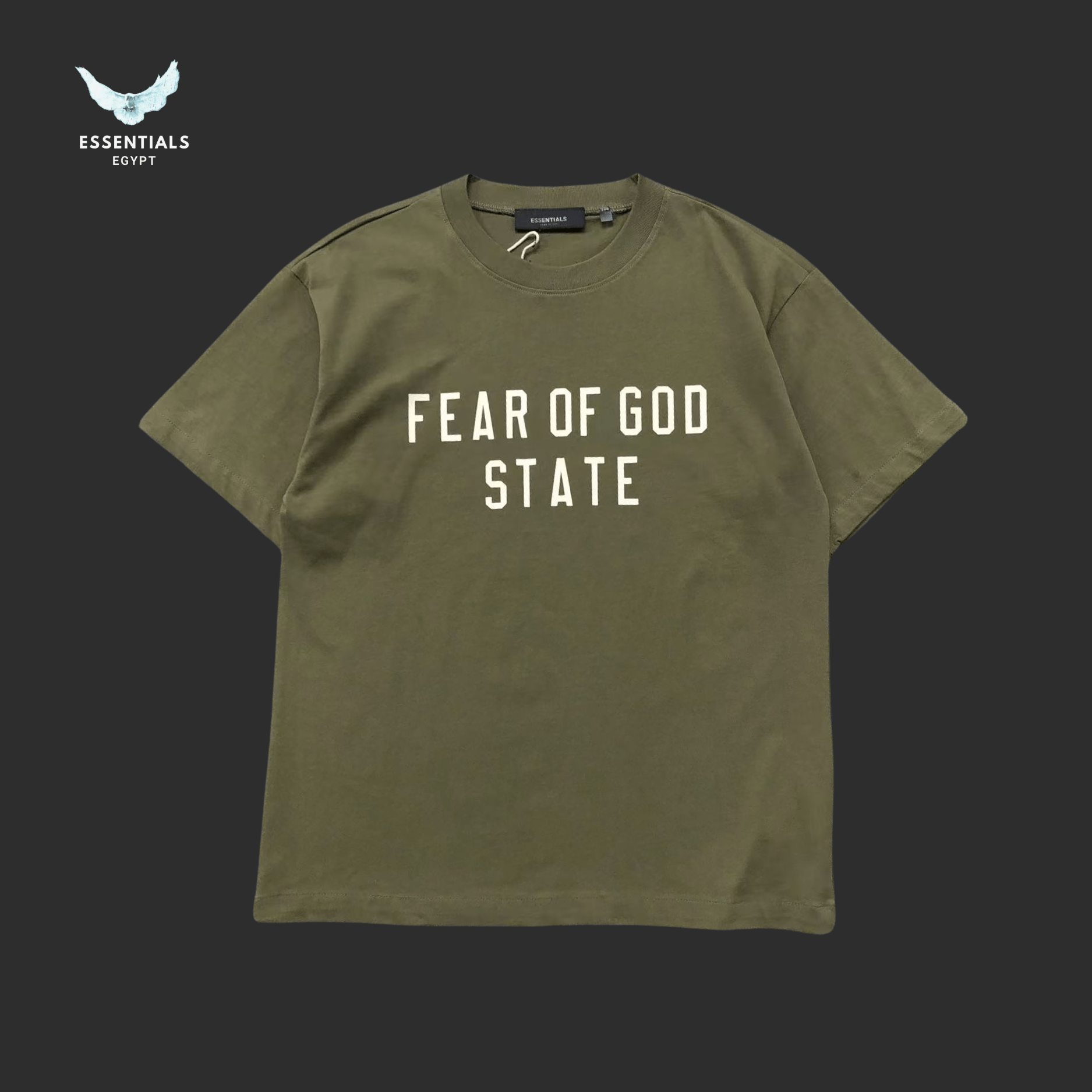 Essentials Fear of God T-Shirt – STATE Logo Pack - ESSENTIALS EGYPT