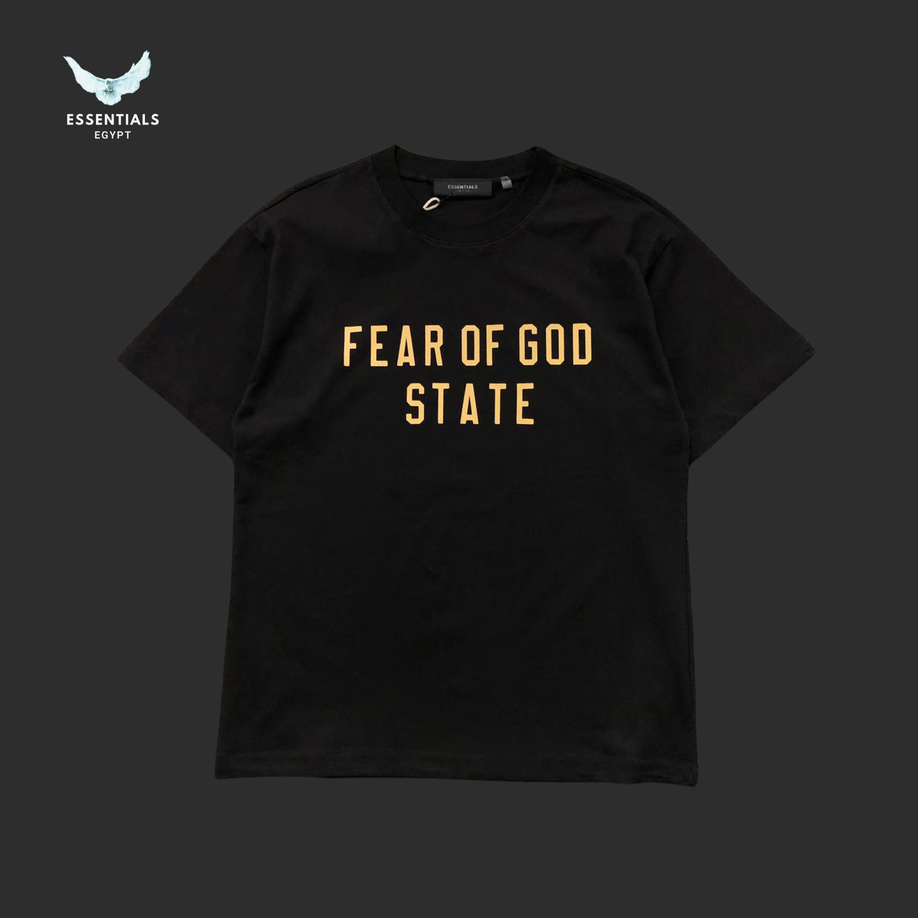 Essentials Fear of God T-Shirt – STATE Logo Pack - ESSENTIALS EGYPT