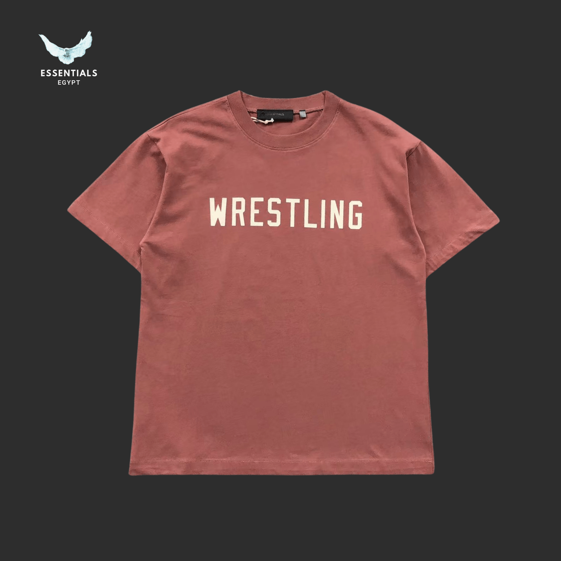 Essentials Fear of God T-Shirt – Homecoming Wrestling - ESSENTIALS EGYPT