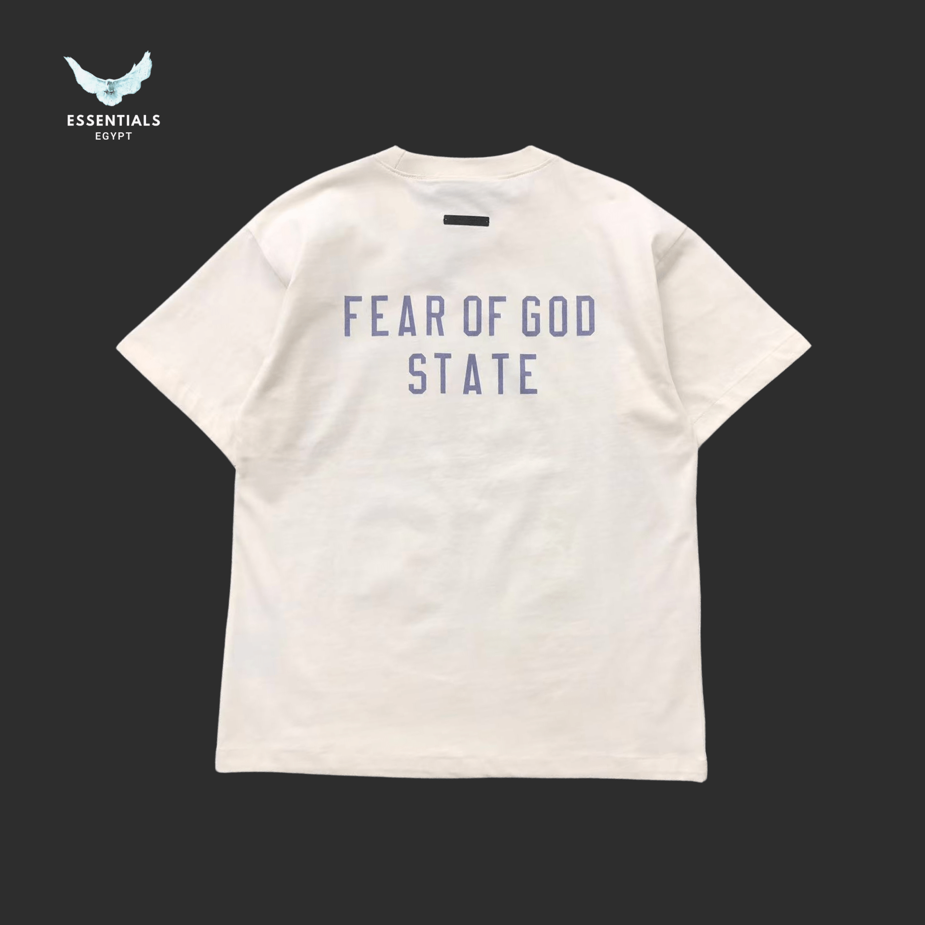 Fear of God T-Shirt – STATE Triple Logo - ESSENTIALS EGYPT