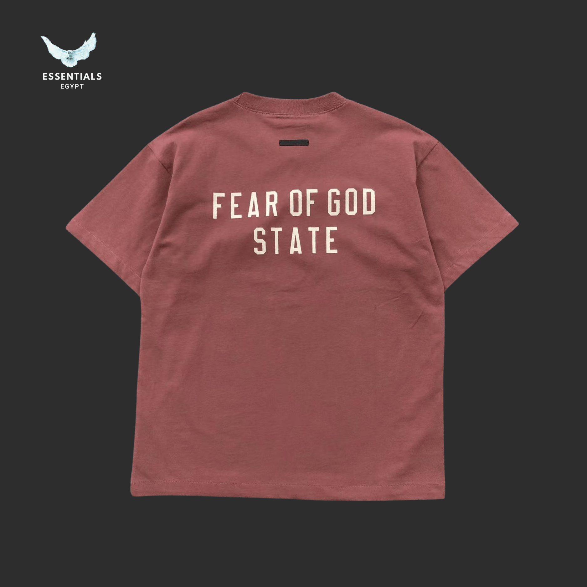 Fear of God T-Shirt – STATE Triple Logo - ESSENTIALS EGYPT