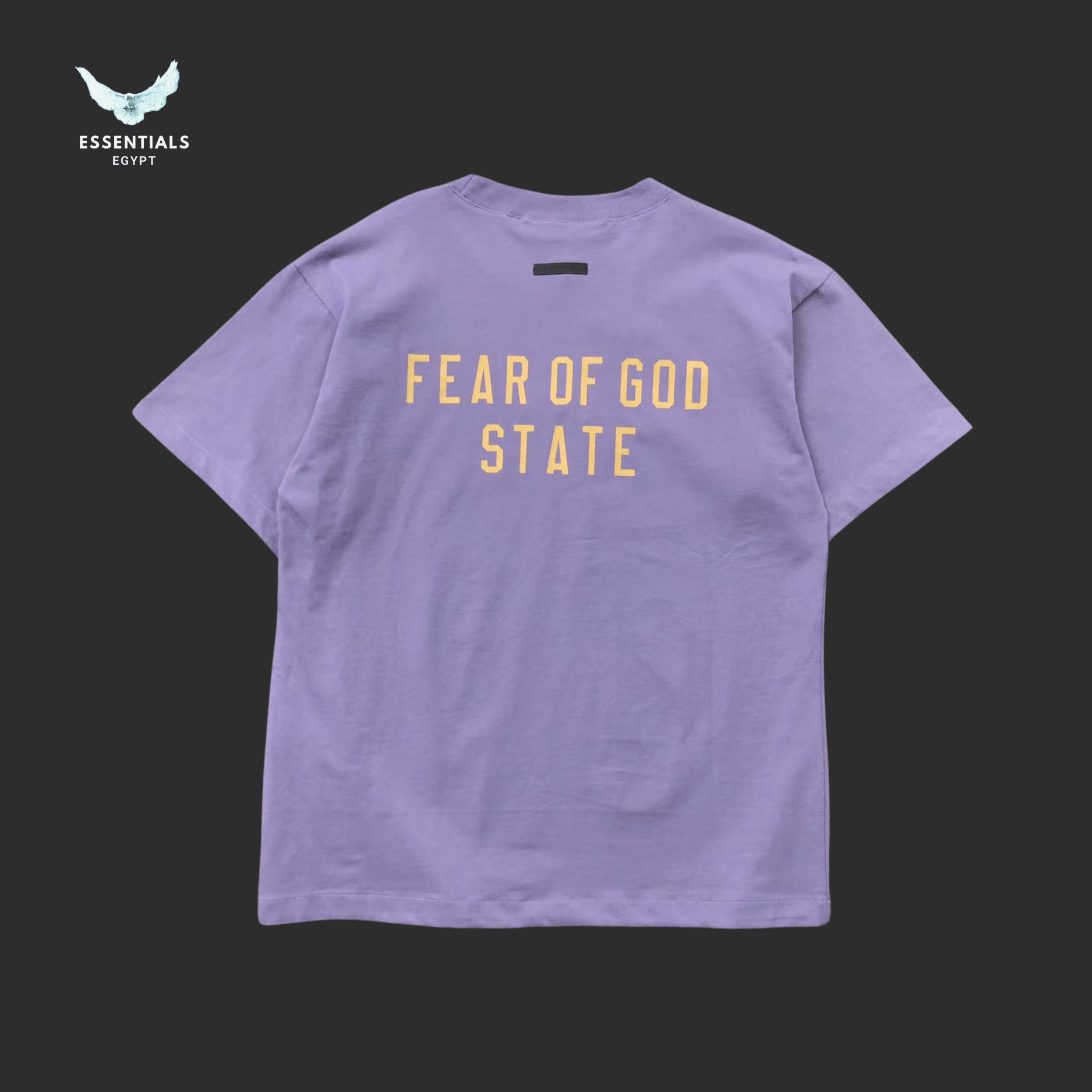 Fear of God T-Shirt – STATE Triple Logo - ESSENTIALS EGYPT