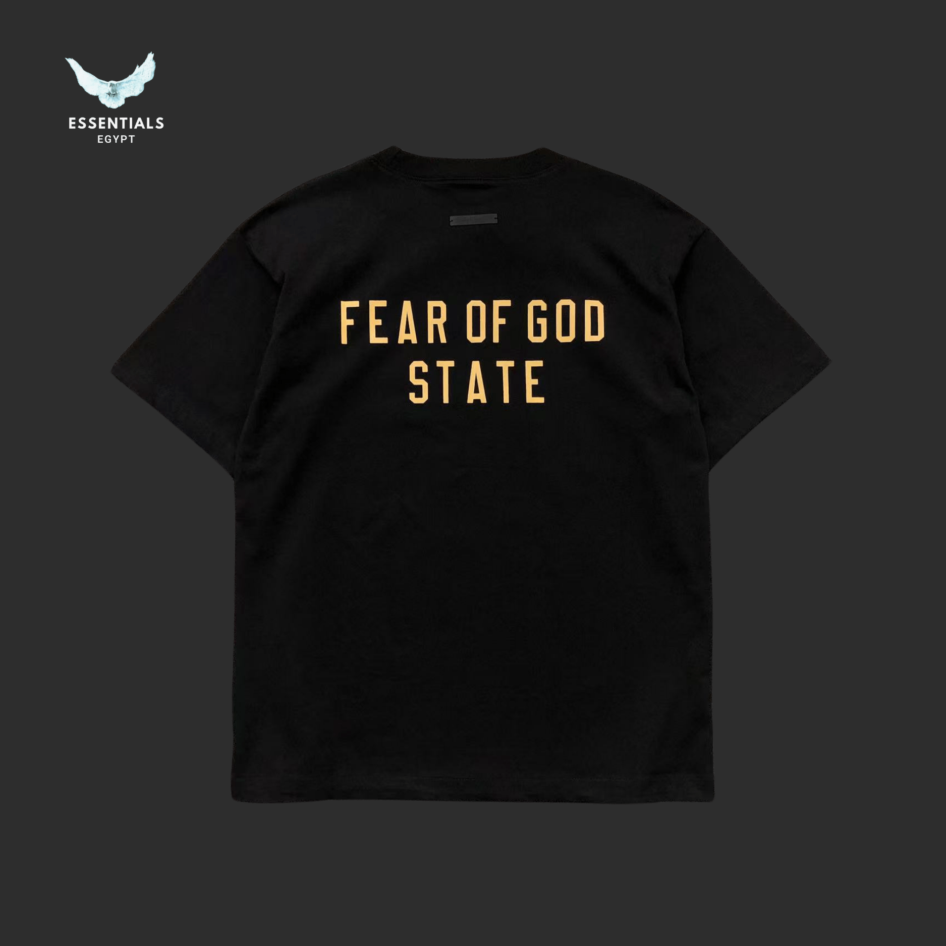 Fear of God T-Shirt – STATE Triple Logo - ESSENTIALS EGYPT