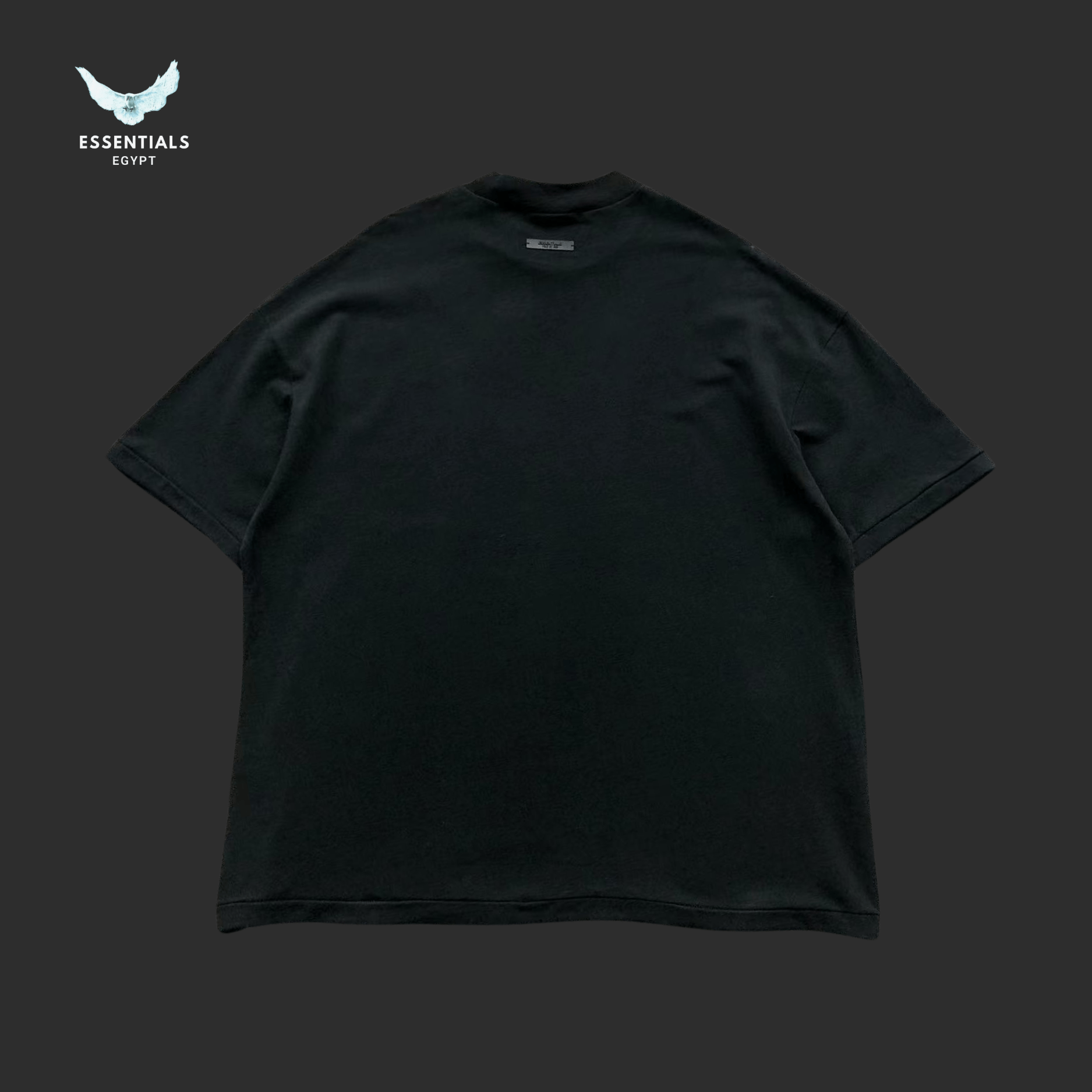 Essentials T-Shirt – Arched Logo Drop - ESSENTIALS EGYPT