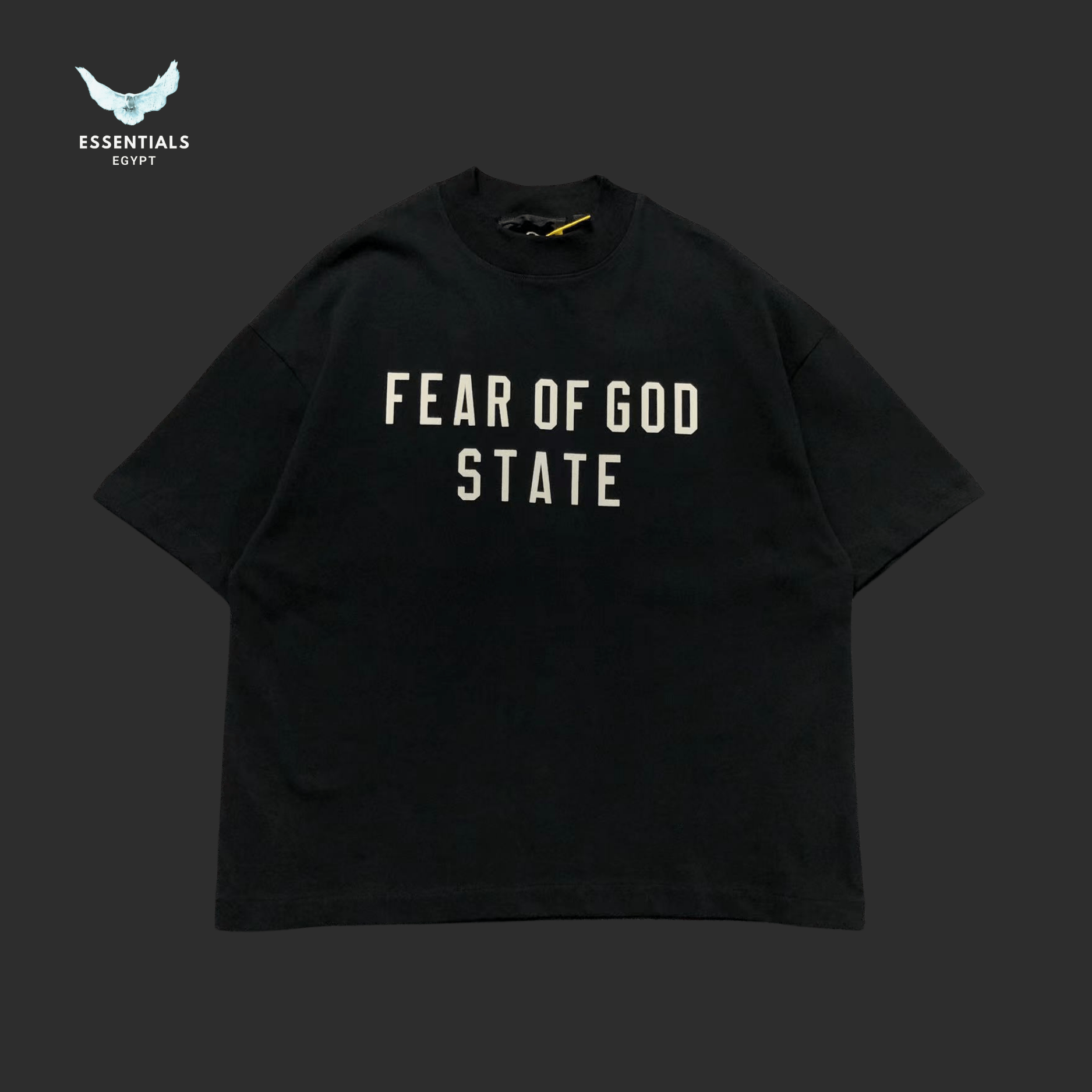 Fear of God T-Shirt – STATE Stack Bold - ESSENTIALS EGYPT