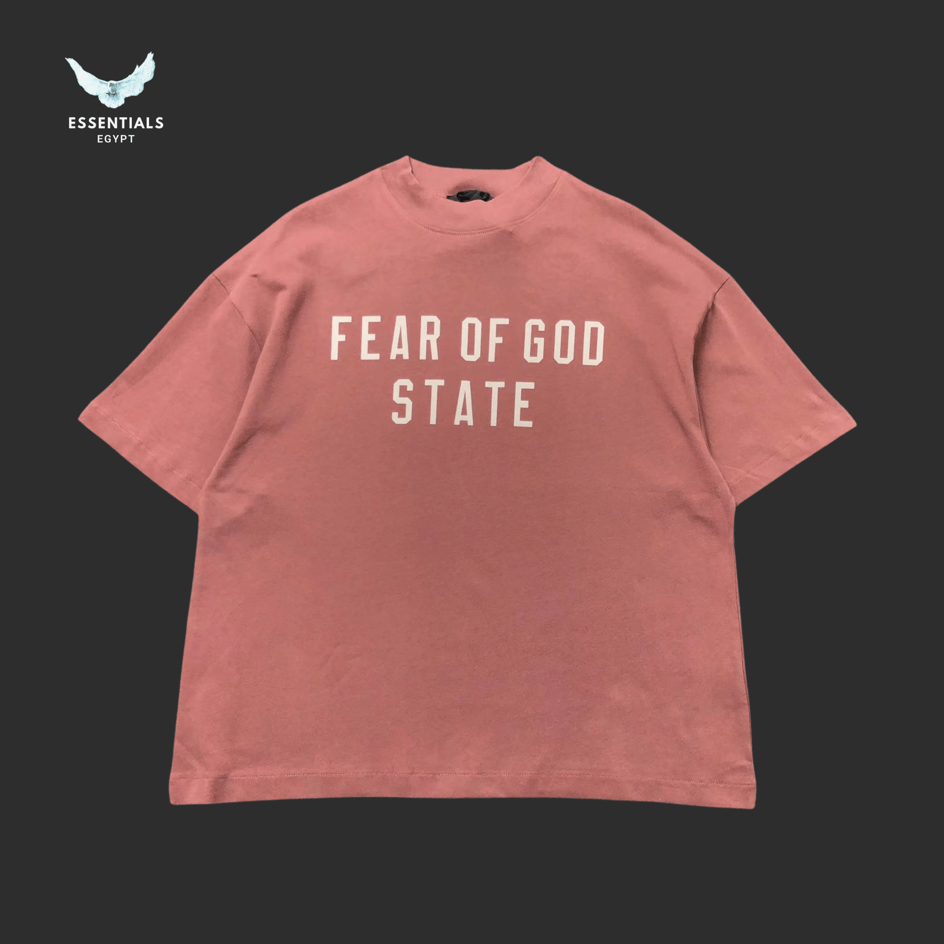 Fear of God T-Shirt – STATE Stack Bold - ESSENTIALS EGYPT