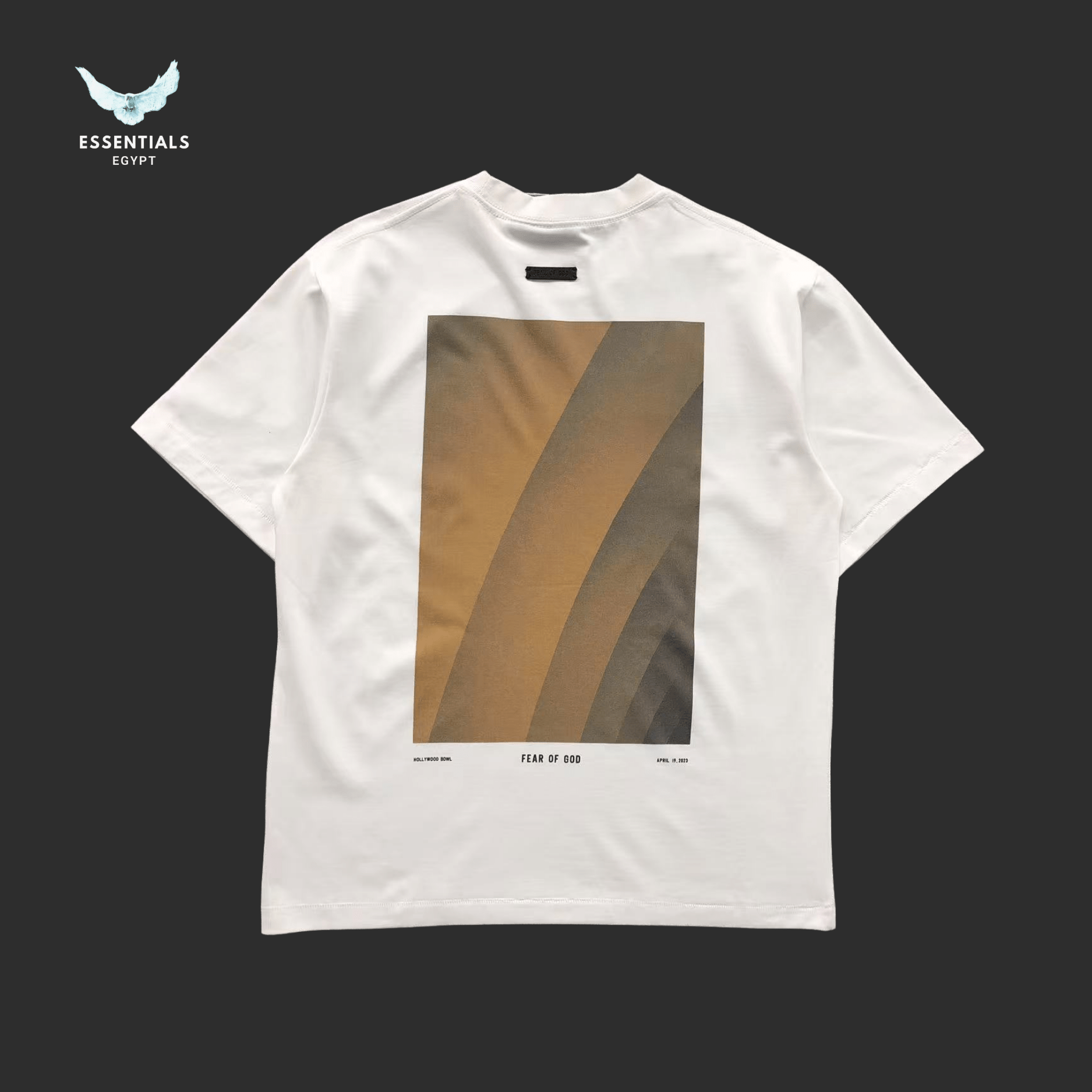Essentials Fear of God T-Shirt – Triple Bar Logo - ESSENTIALS EGYPT
