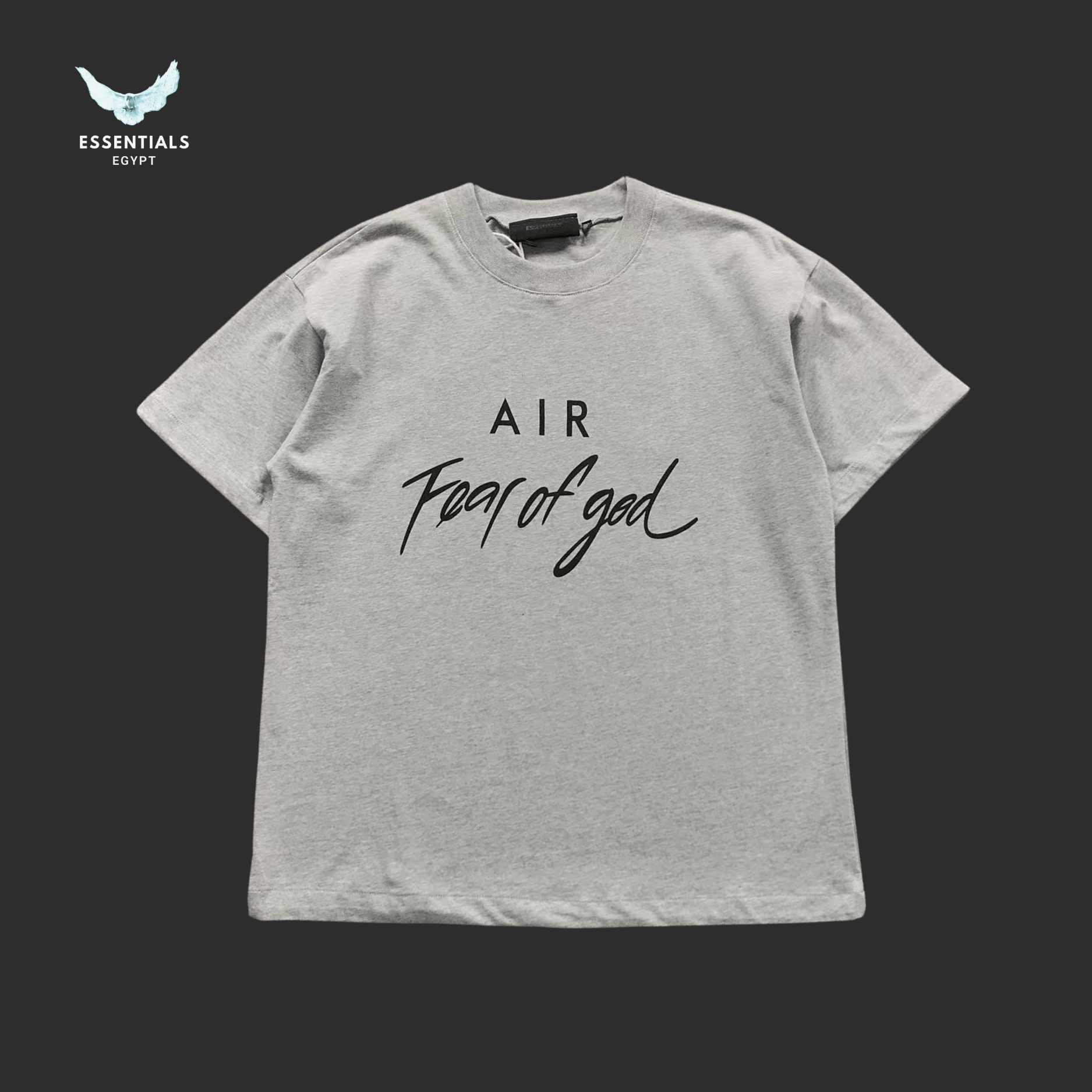 Essentials Fear of God T-Shirt – Air Logo - ESSENTIALS EGYPT