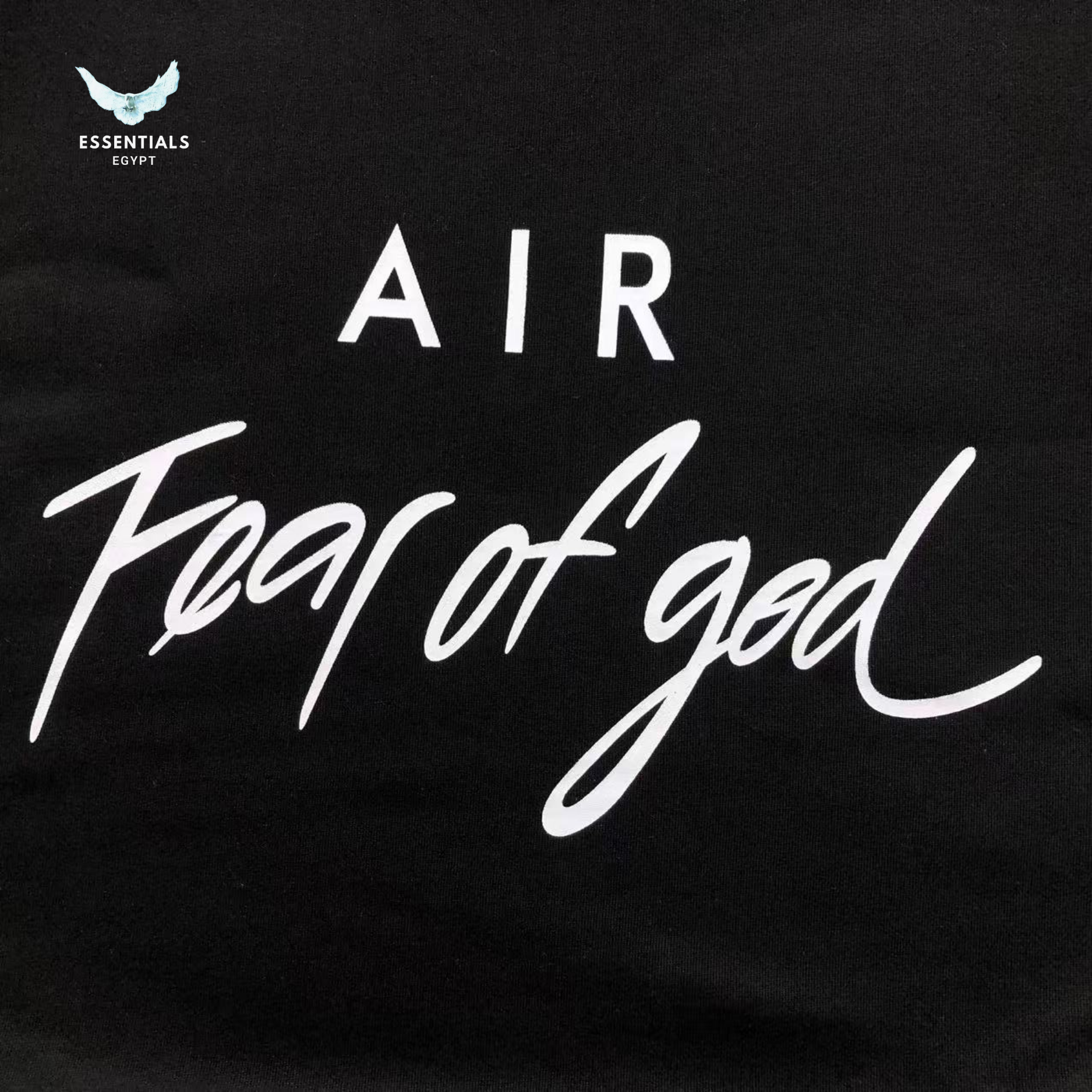 Essentials Fear of God T-Shirt – Air Logo - ESSENTIALS EGYPT