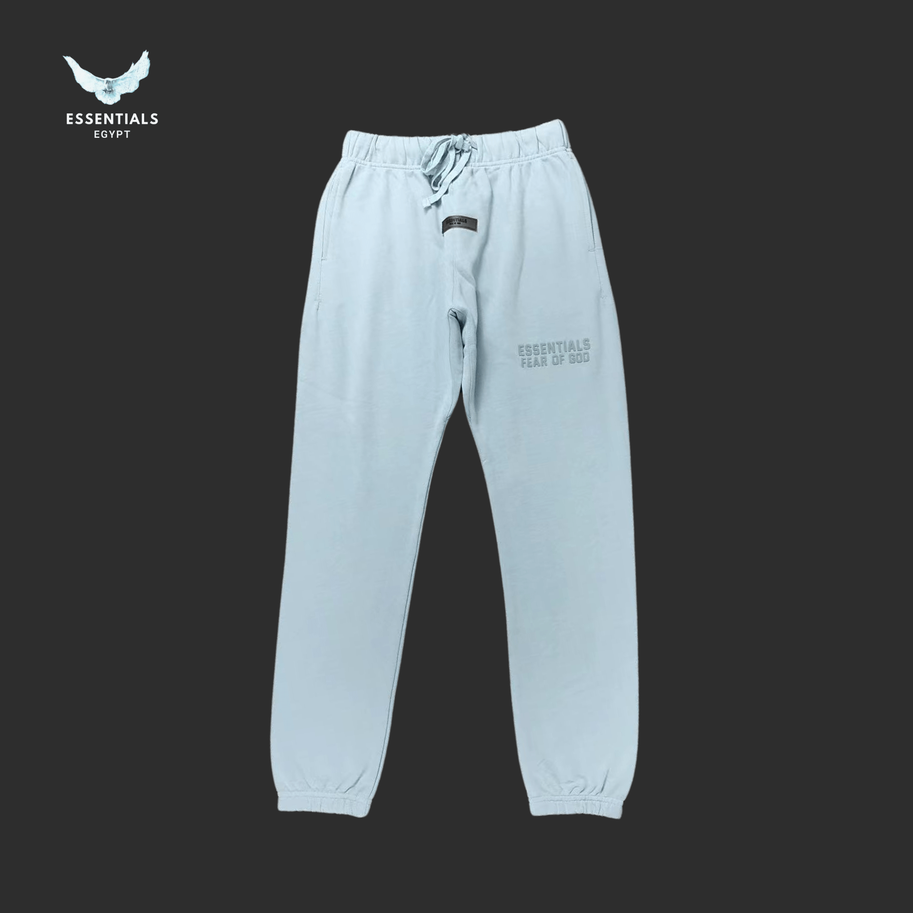 FOG TROUSERS Essentials Fear of God Trousers – Multi Logo Color Drop - ESSENTIALS EGYPT