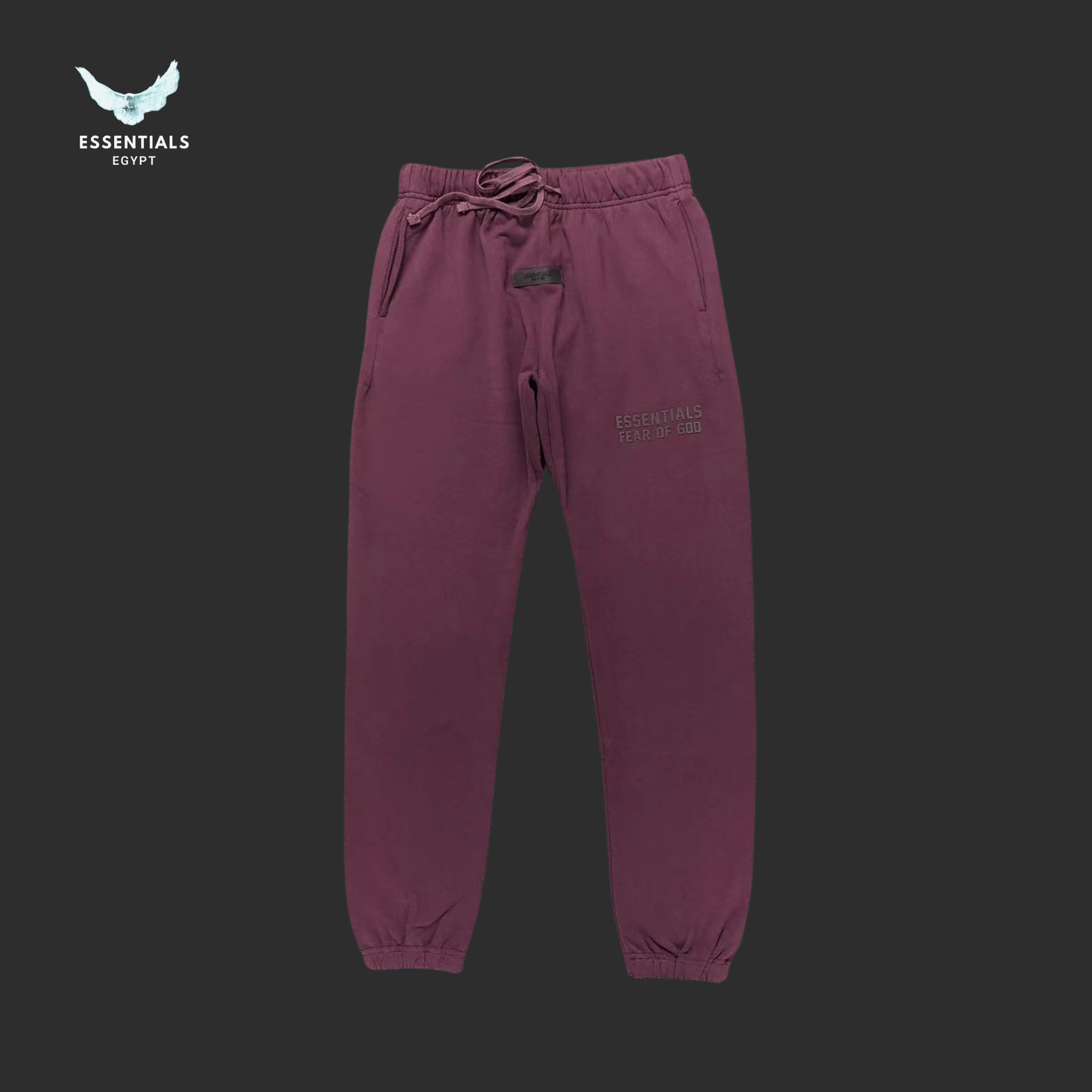 FOG TROUSERS Essentials Fear of God Trousers – Multi Logo Color Drop - ESSENTIALS EGYPT