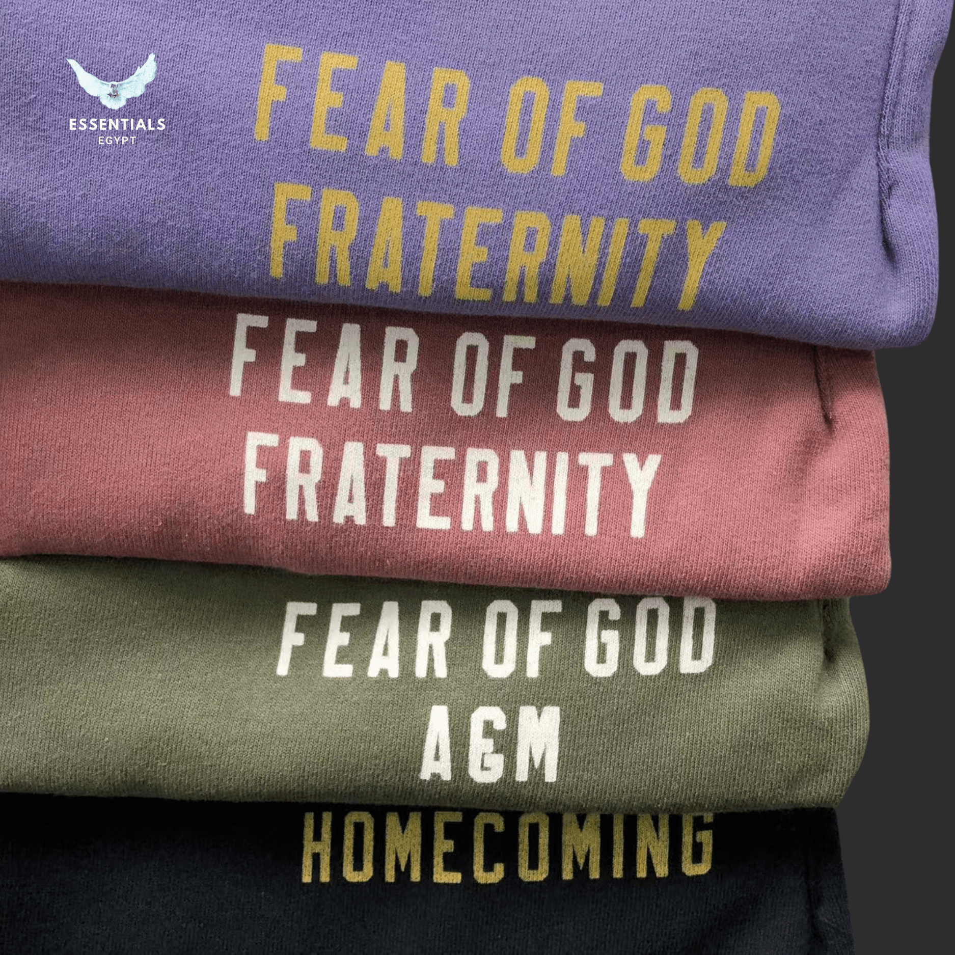 Essentials Sweatpants – Split Panel Series - ESSENTIALS EGYPT