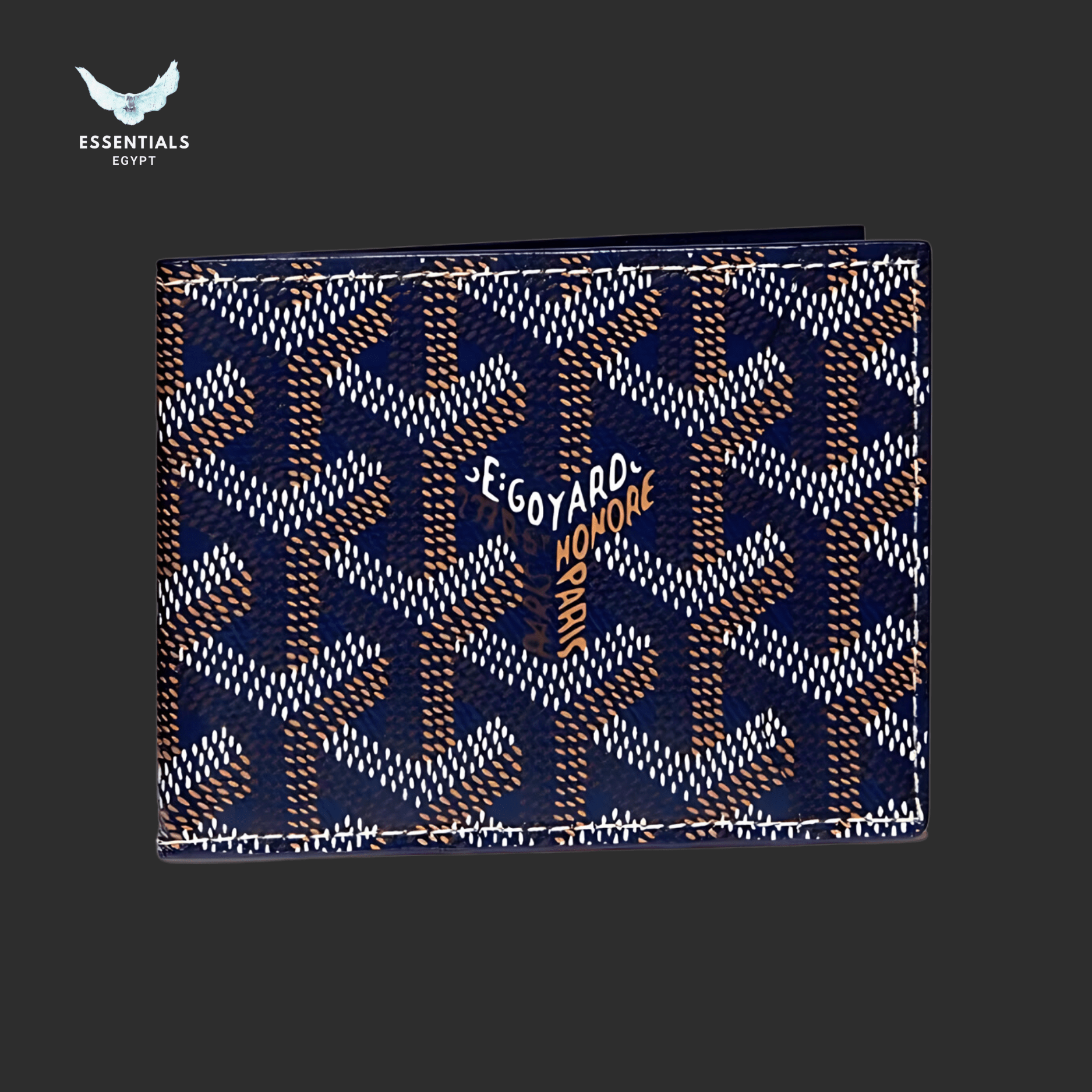 Goyard Victoire Wallet Navy Blue Egypt | Essentials EG
