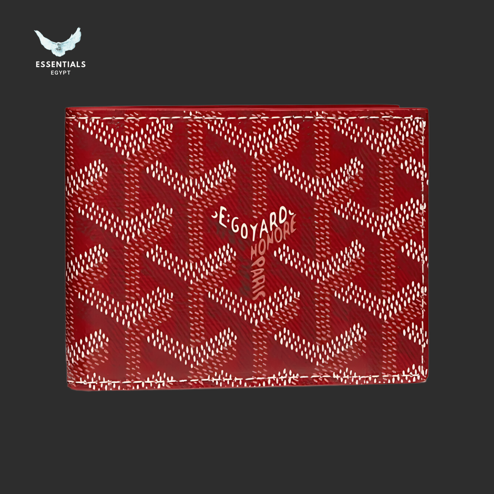 Goyard Victoire Insert Wallet – Red - ESSENTIALS EGYPT