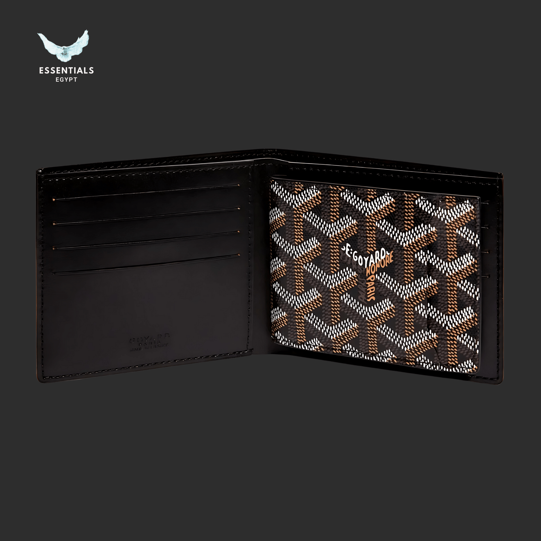 Goyard Victoire Insert Wallet – Black - ESSENTIALS EGYPT